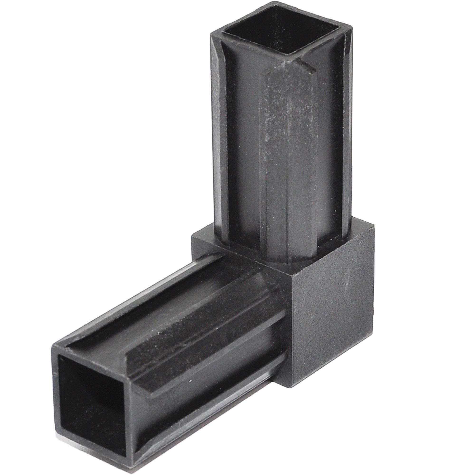 Verbinder für Quadratrohre, 30x30 mm, 90°-0 Abgang Verbinder für Quadratrohre, 30x30 mm, 90°-0 Abgang