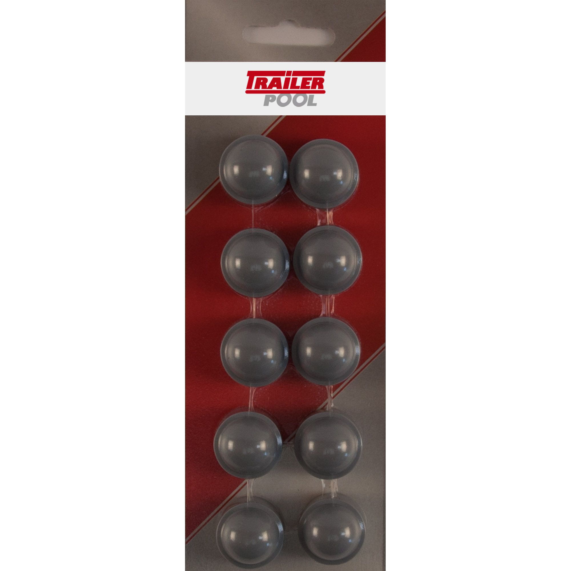 10 x Sechskant-Schutzkappe f. Schraube M12 SW 19mm 10 x Sechskant-Schutzkappe f. Schraube M12 SW 19mm