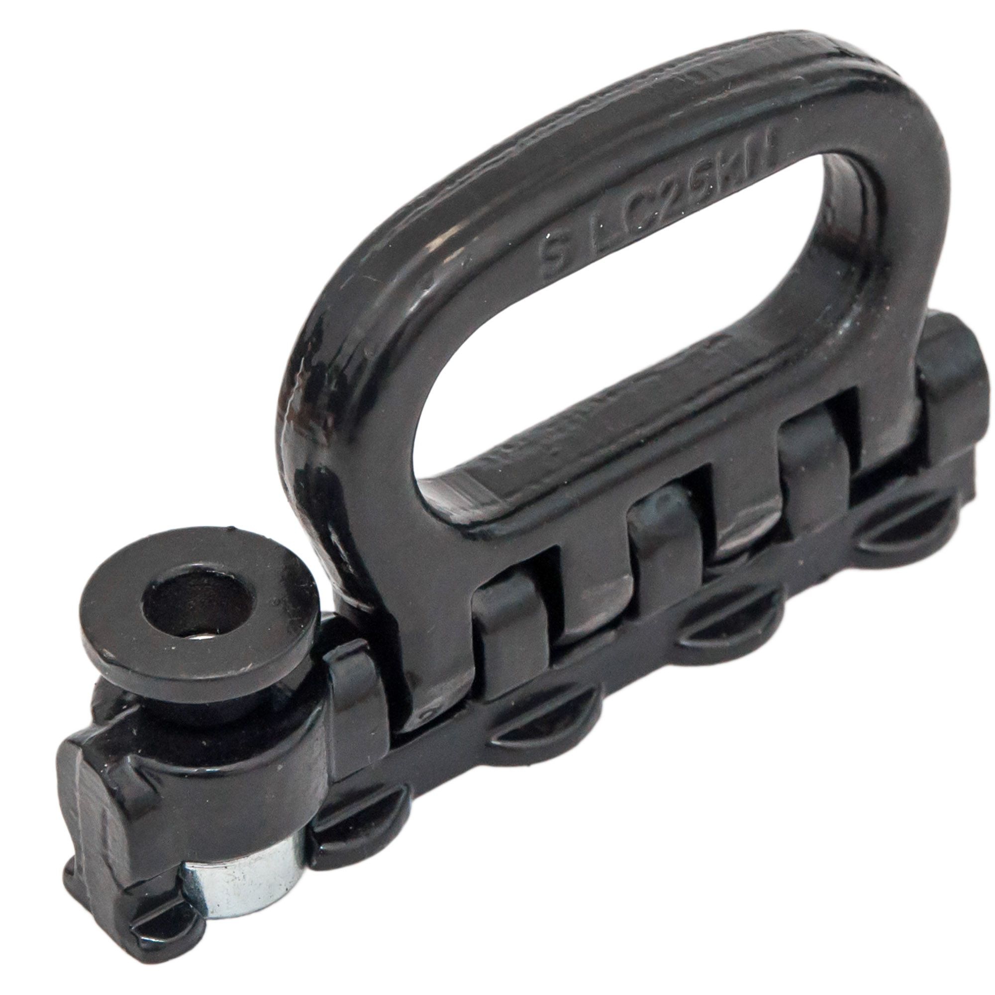 Beschlag, 4-fach, klappbar, für Airlineschiene Beschlag, 4-fach, klappbar, für Airlineschiene