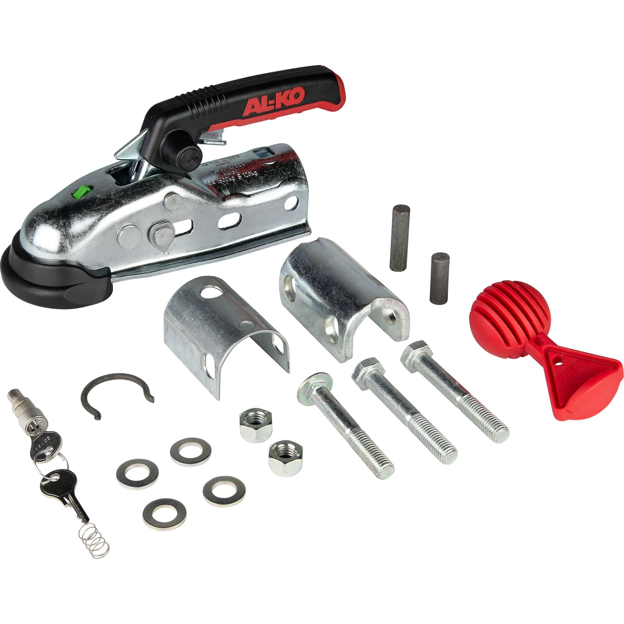 Kugelkupplung, 1600 kg, AK 161, Ø 50mm, Safety-Kit Kugelkupplung, 1600 kg, AK 161, Ø 50mm, Safety-Kit