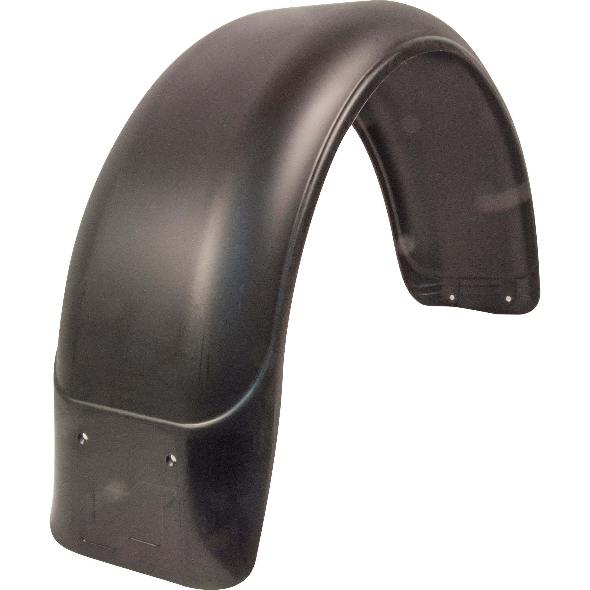 1-Achs-Kotflügel, rund,  Kunststoff 1-Achs-Kotflügel, rund,  Kunststoff