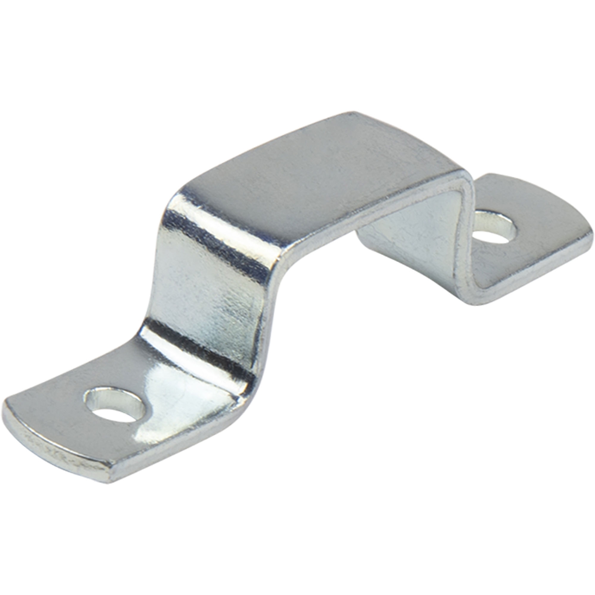 Flachkrampe, Höhe 18 mm, Lochabstand 57 mm Flachkrampe, Höhe 18 mm, Lochabstand 57 mm