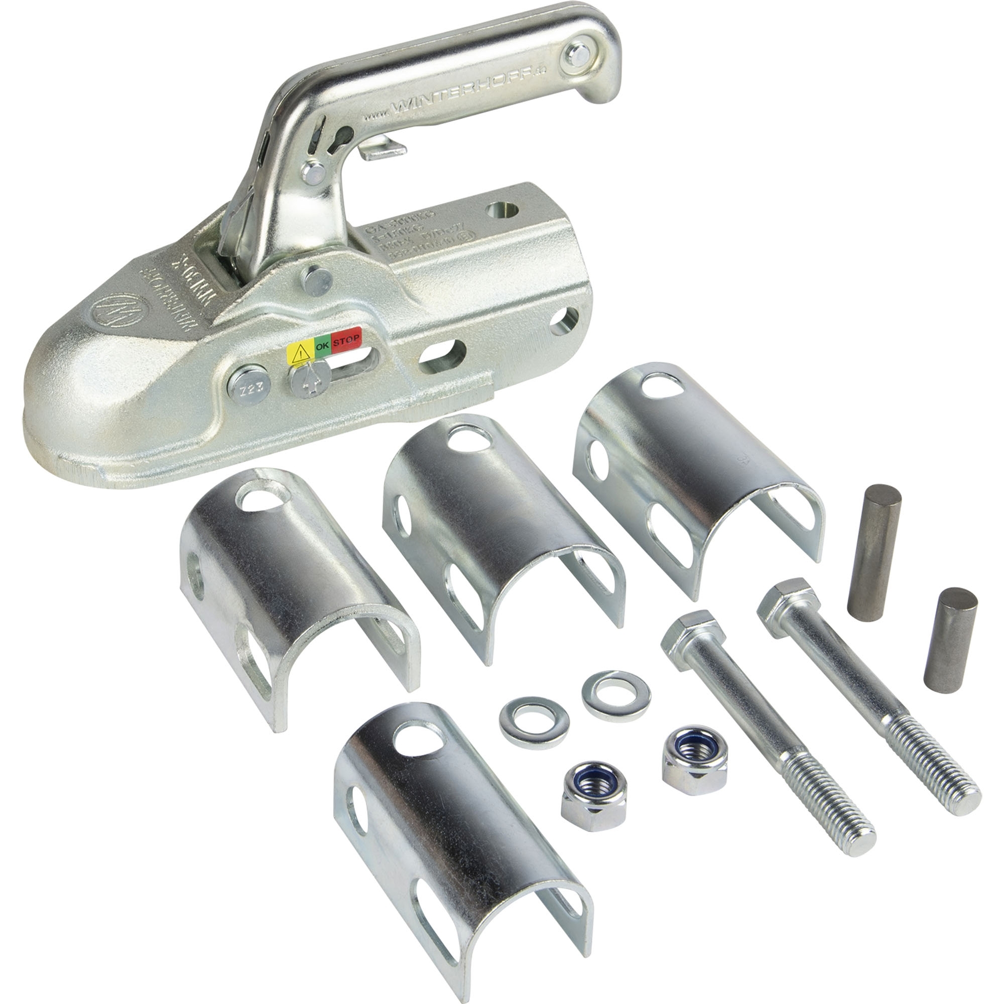 Kombi-Kugelkupplung, 3000 kg, WW 30, Ø 35 - 50 mm Kombi-Kugelkupplung, 3000 kg, WW 30, Ø 35 - 50 mm