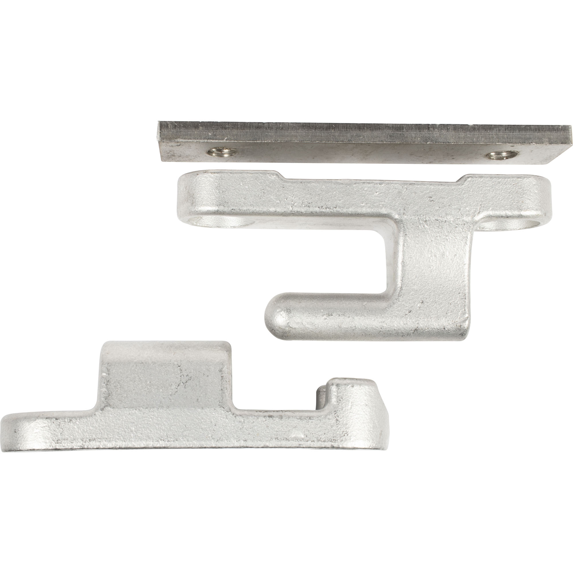 Edelstahlscharnier komplett, für Bordwand Edelstahlscharnier komplett, für Bordwand