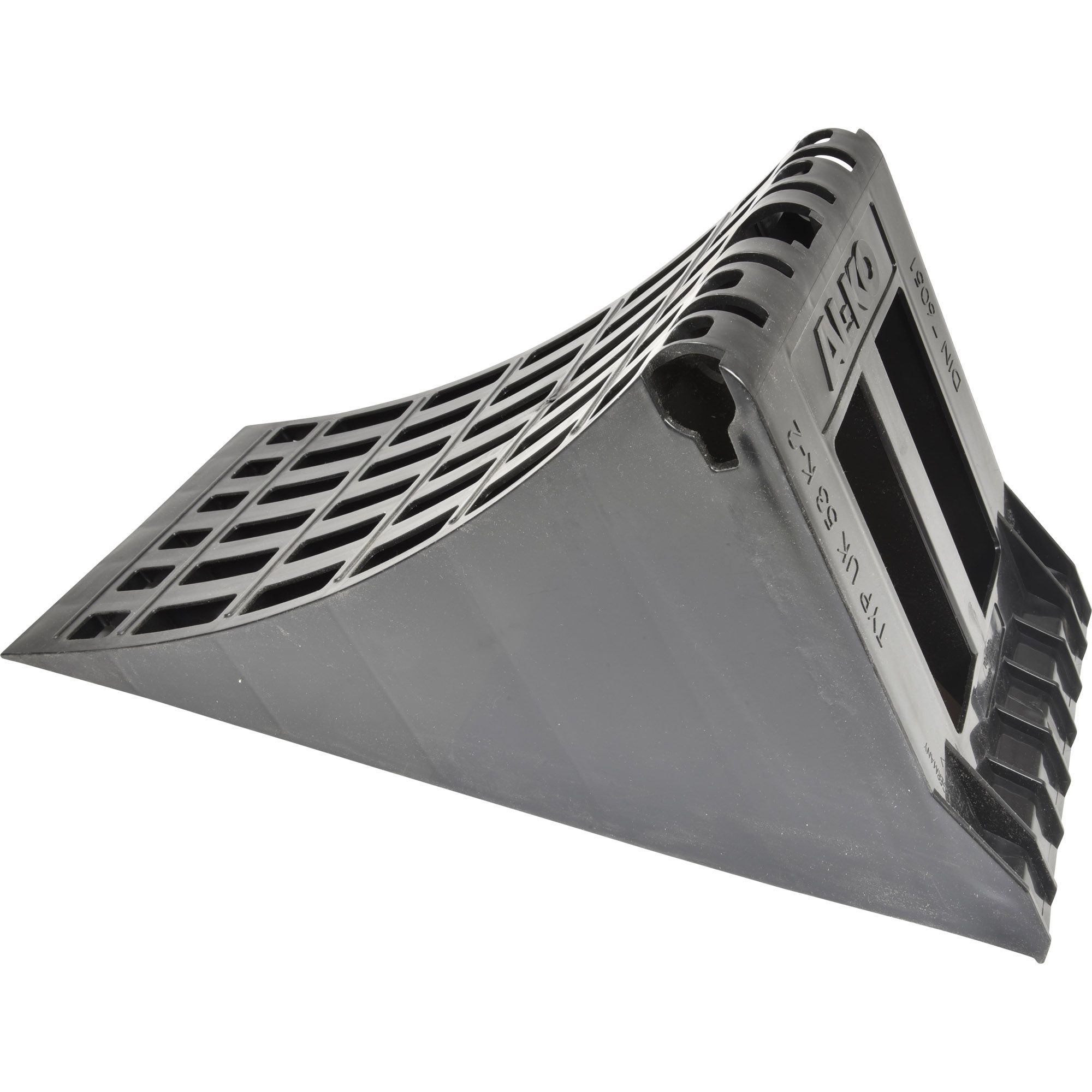 Unterlegkeil AL-KO, L 447 mm, Kunststoff, schwarz Unterlegkeil AL-KO, L 447 mm, Kunststoff, schwarz