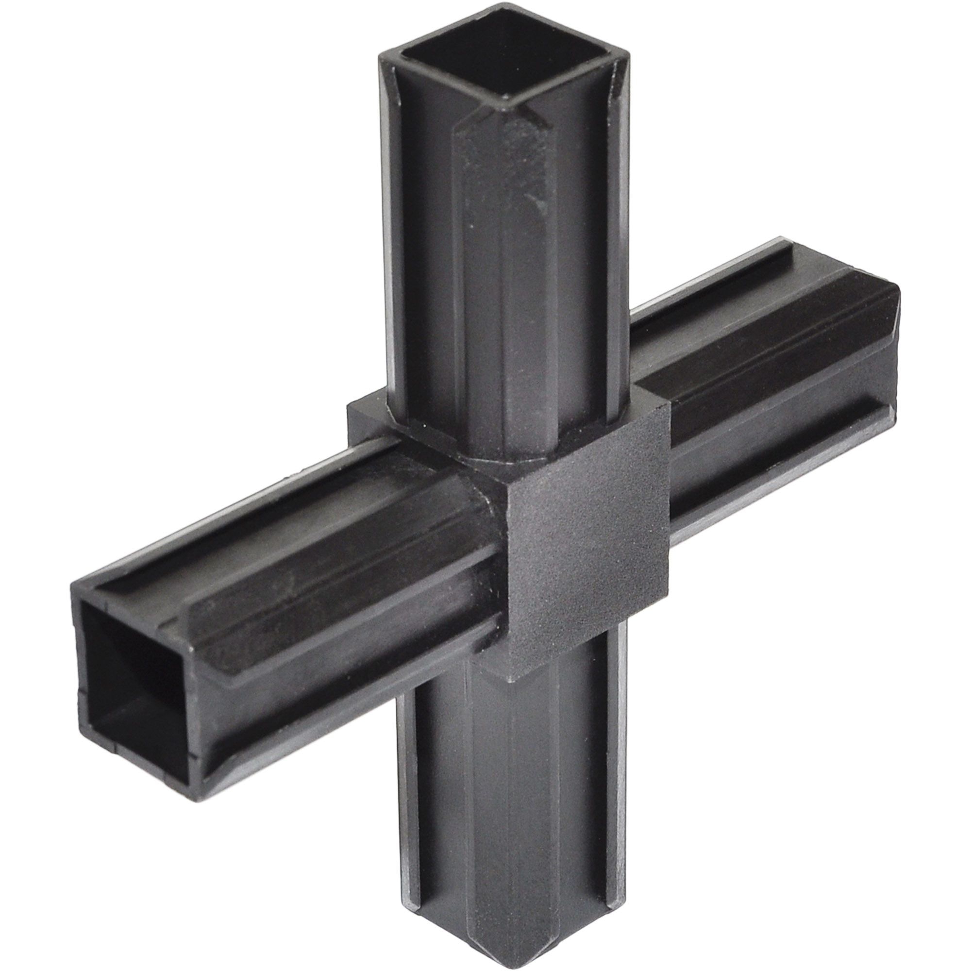 Verbinder für Quadratrohre, 30x30 mm, Kreuzstück Verbinder für Quadratrohre, 30x30 mm, Kreuzstück