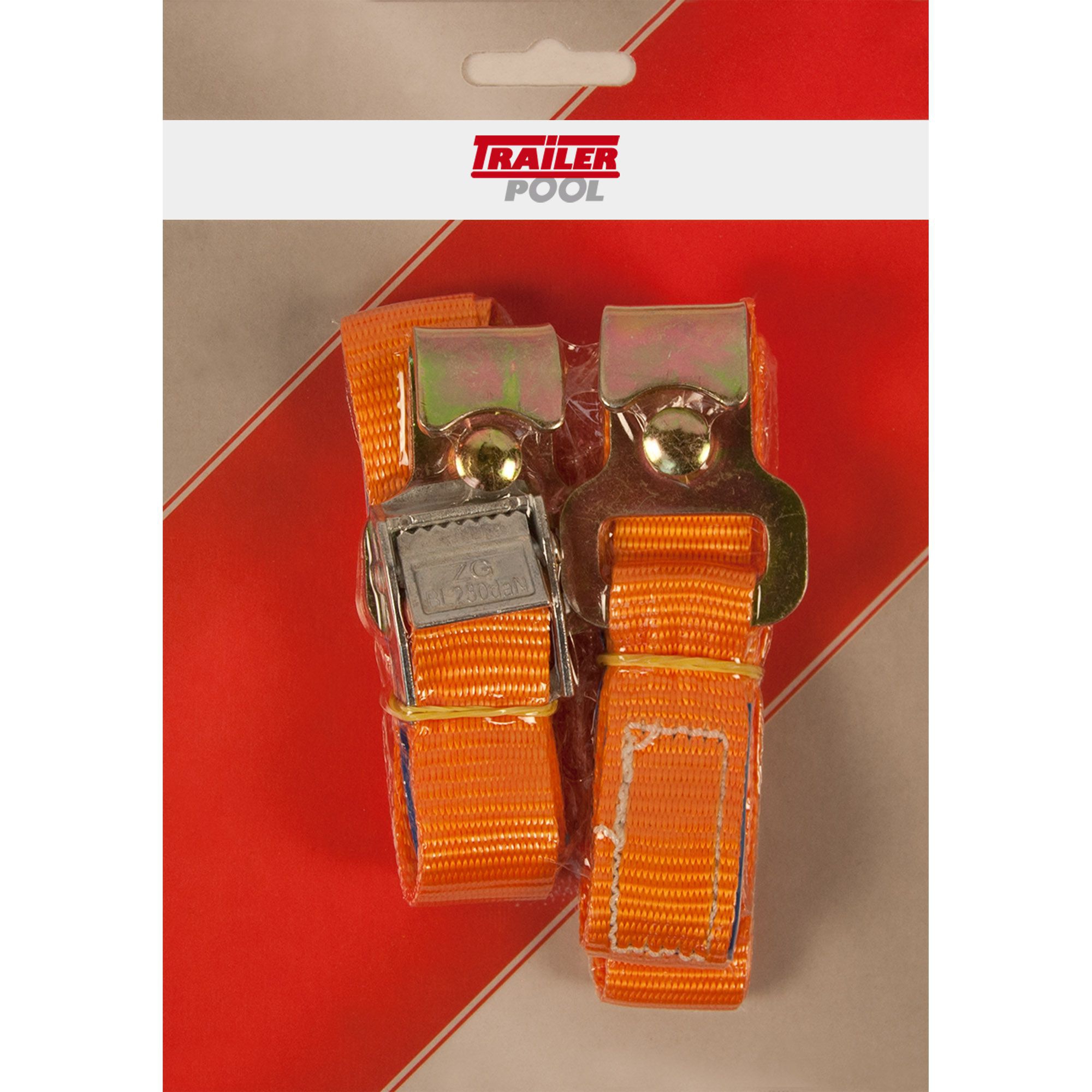 Zurrgurt 2-tlg Stäbchen-Schiene, L2000mm, LC125daN