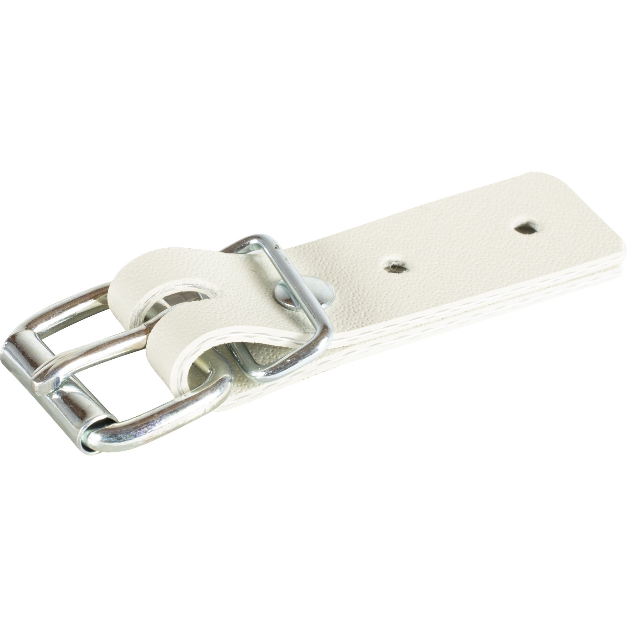 Schnallkappe mit Scheuerunterlage 85 x 20 mm Loch Schnallkappe mit Scheuerunterlage 85 x 20 mm Loch