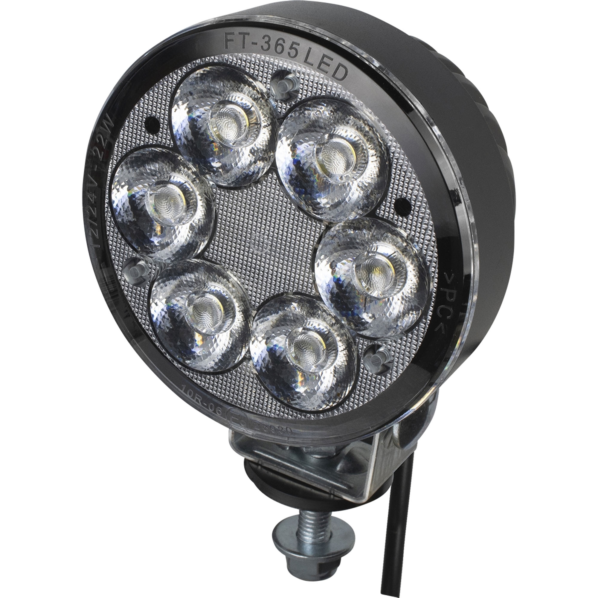 Arbeitsscheinwerfer LED, 2500 lm, 12 bis 32 V, 22 W, ECE R23, Spot