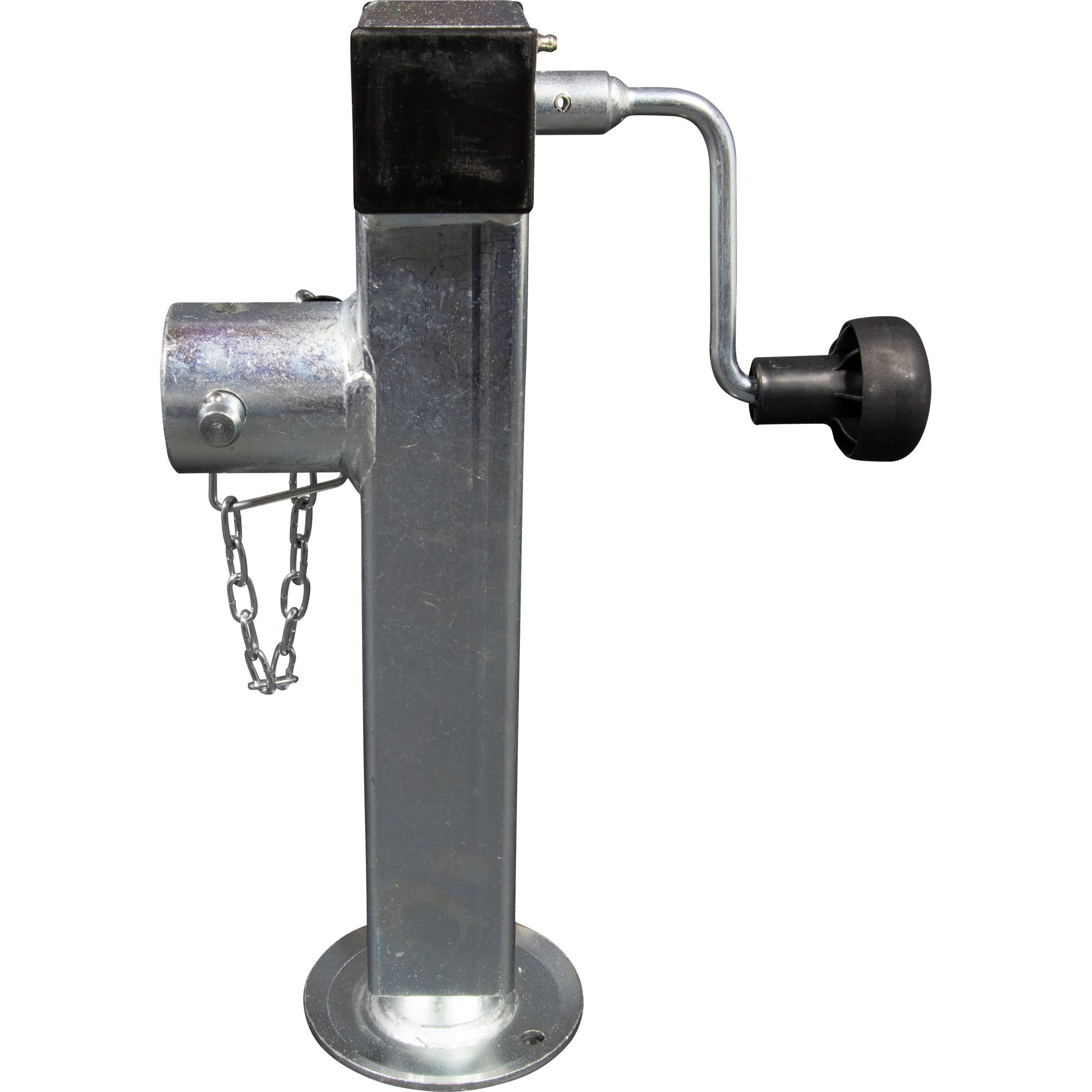 Kurbelstütze klappbar, 1300 kg, 535 mm, mit Kurbel