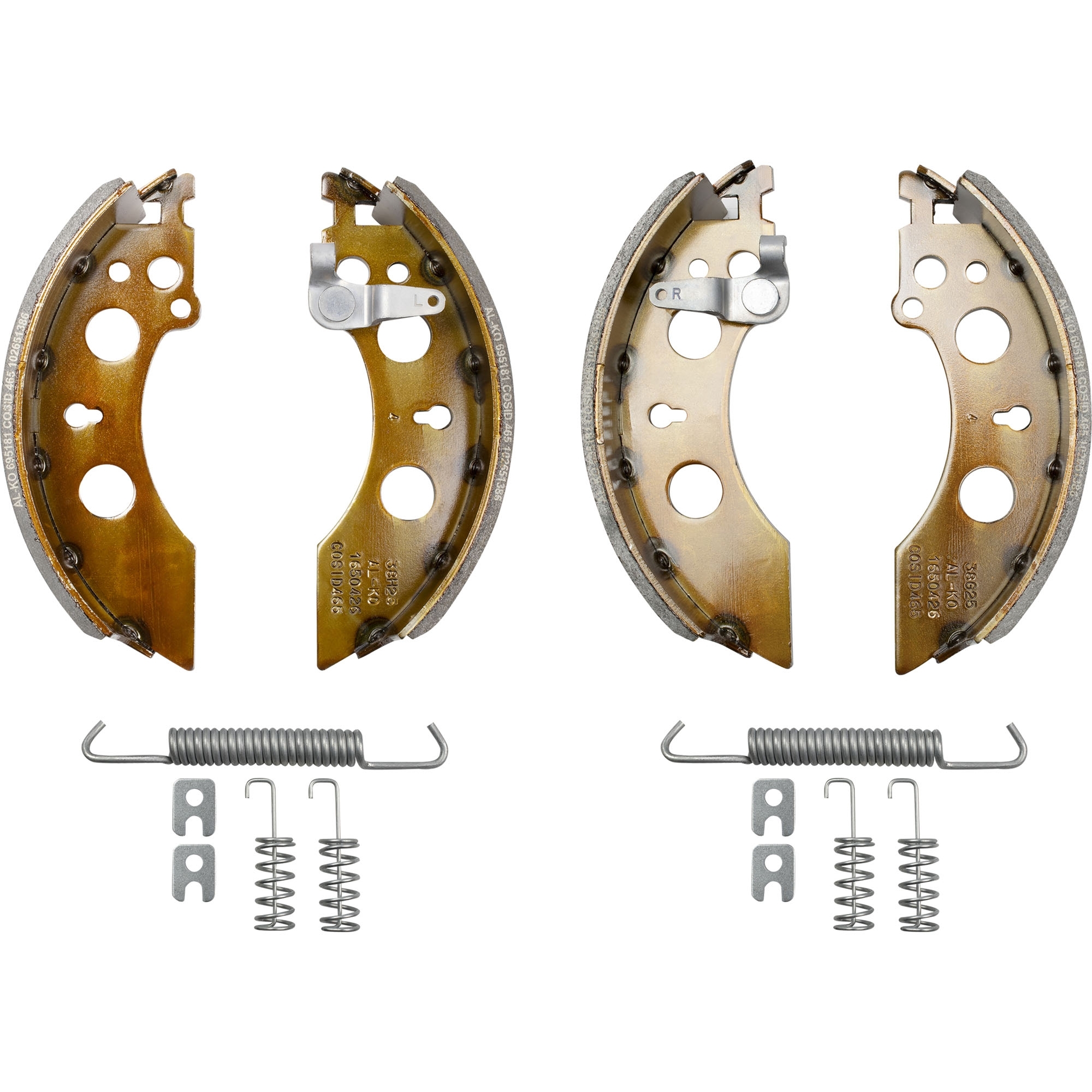 Bremsbackensatz AL-KO, 2051 AAA, 200 x 50, inkl. Federnsatz