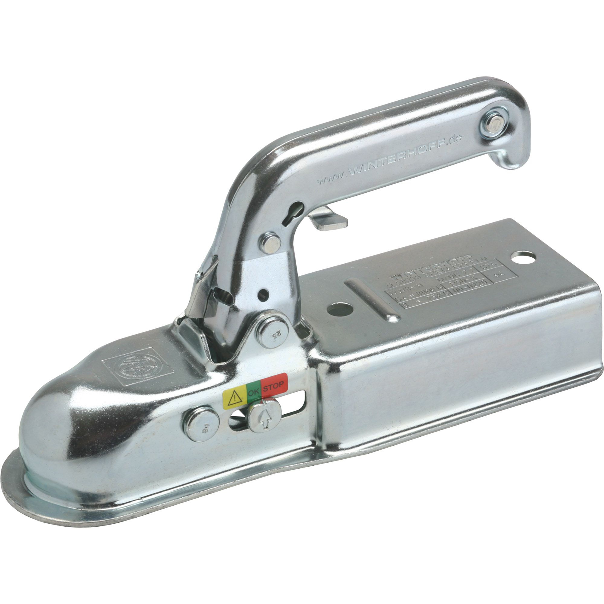 Kugelkupplung 800 kg, WW 8-G, vierkant 60 mm Kugelkupplung 800 kg, WW 8-G, vierkant 60 mm