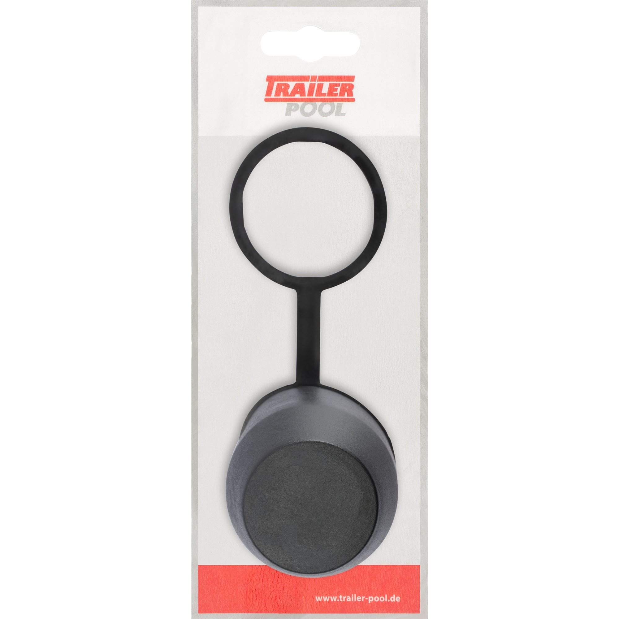 Schutzkappe mit Stangenhalterung, schwarz