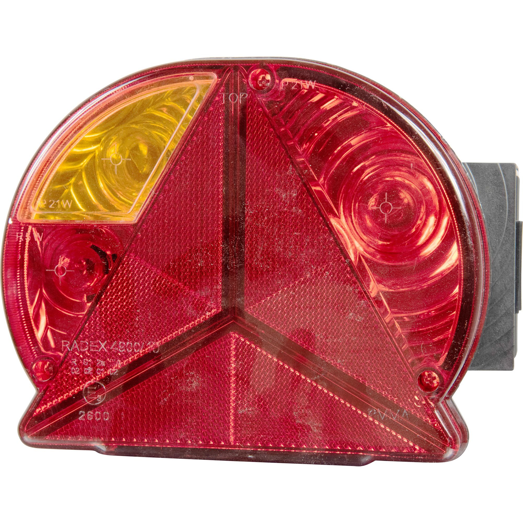 Leuchte Radex 4900, links, Bajonett, KZL, NSL