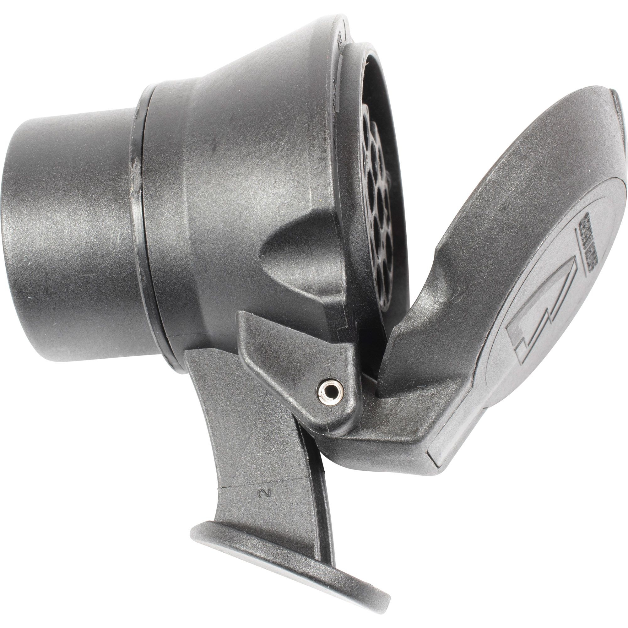 Kurzadapter, 7- auf 13-Pol, Länge 45 mm, Deckel Kurzadapter, 7- auf 13-Pol, Länge 45 mm, Deckel