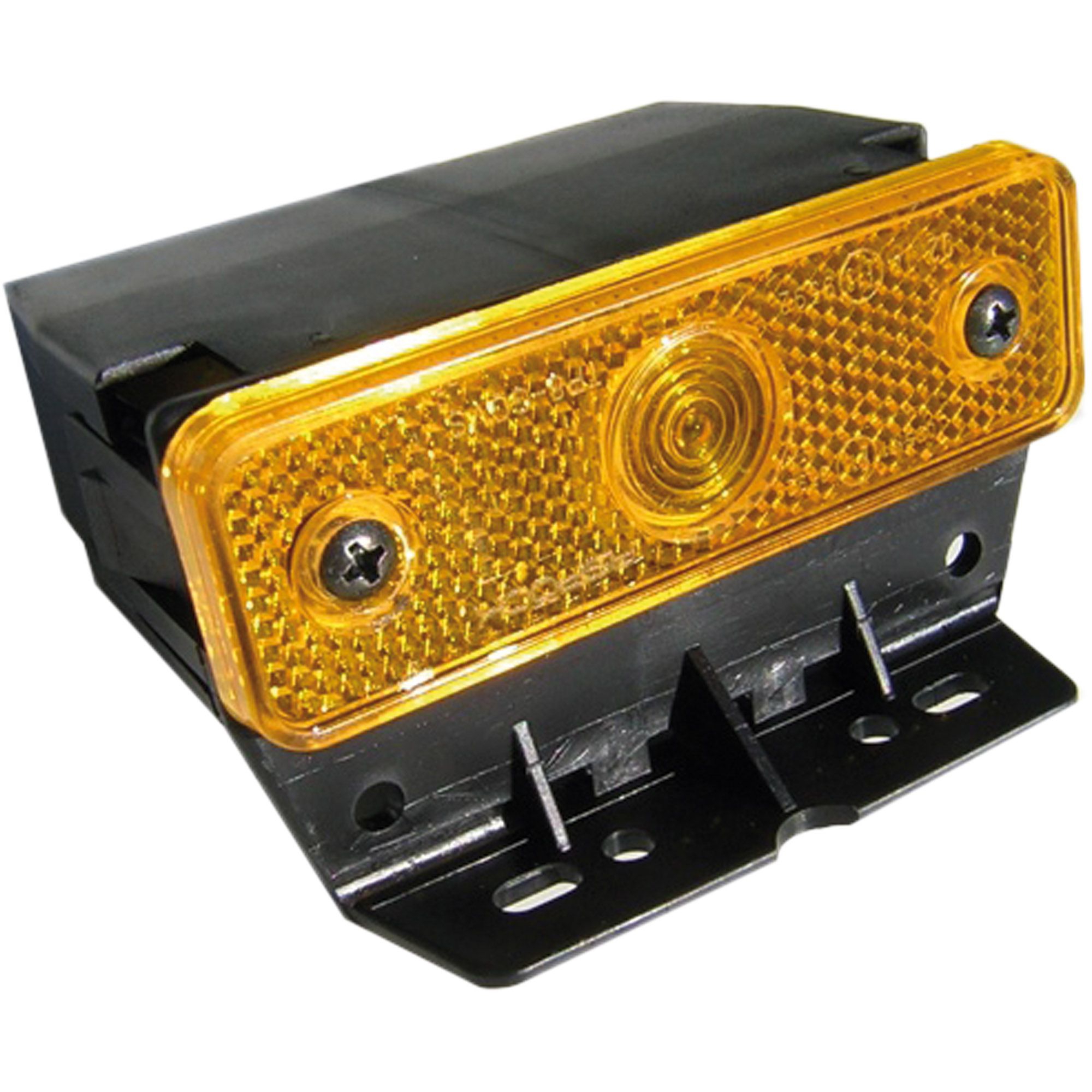 Seitenmarkierungsleuchte Aspöck Sidepoint, gelb, Winkelhalter 90° Seitenmarkierungsleuchte Aspöck Sidepoint, gelb, Winkelhalter 90°