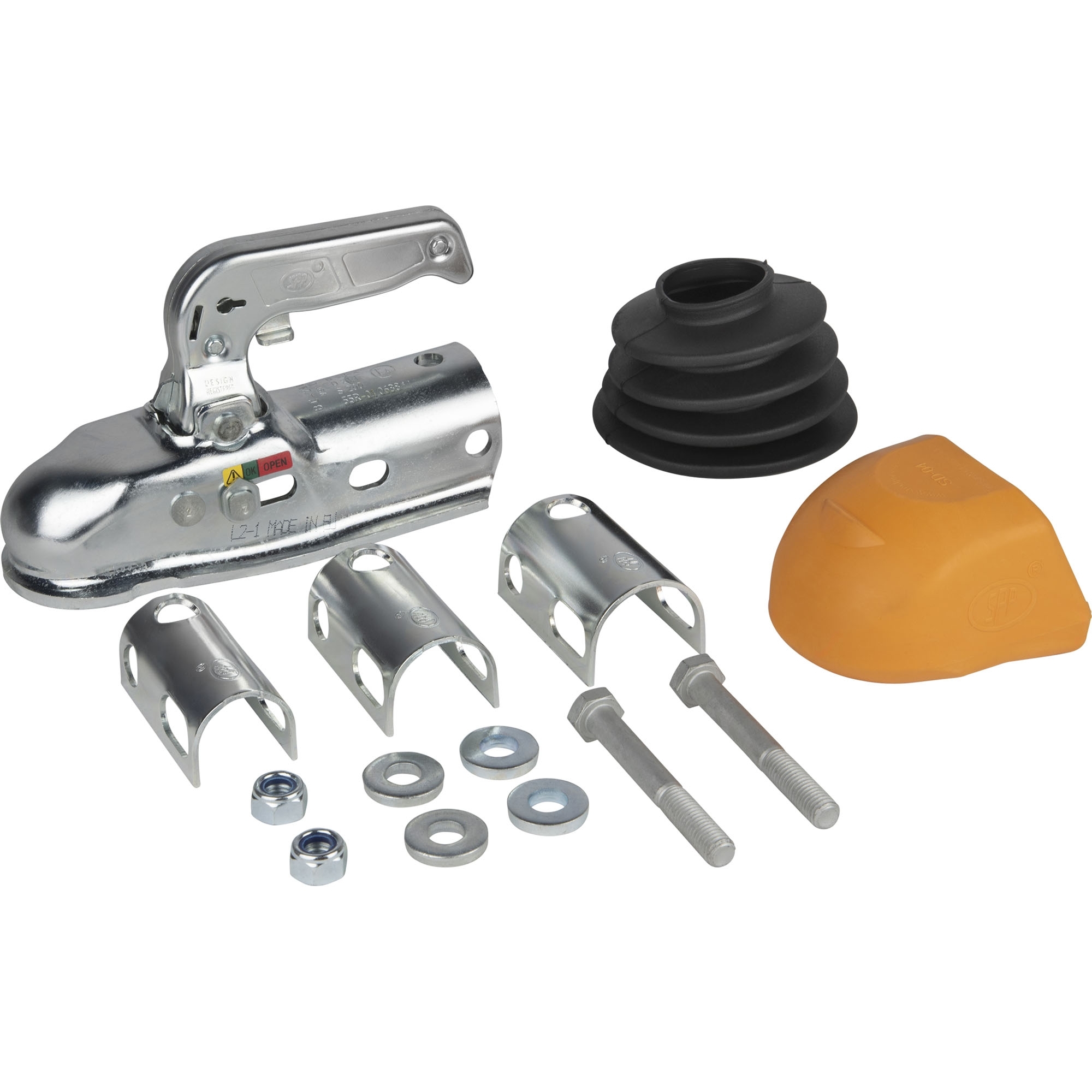 Kombi-Kugelkupplung SPP, 2300 kg, Ø 35 - 50 mm Kombi-Kugelkupplung SPP, 2300 kg, Ø 35 - 50 mm