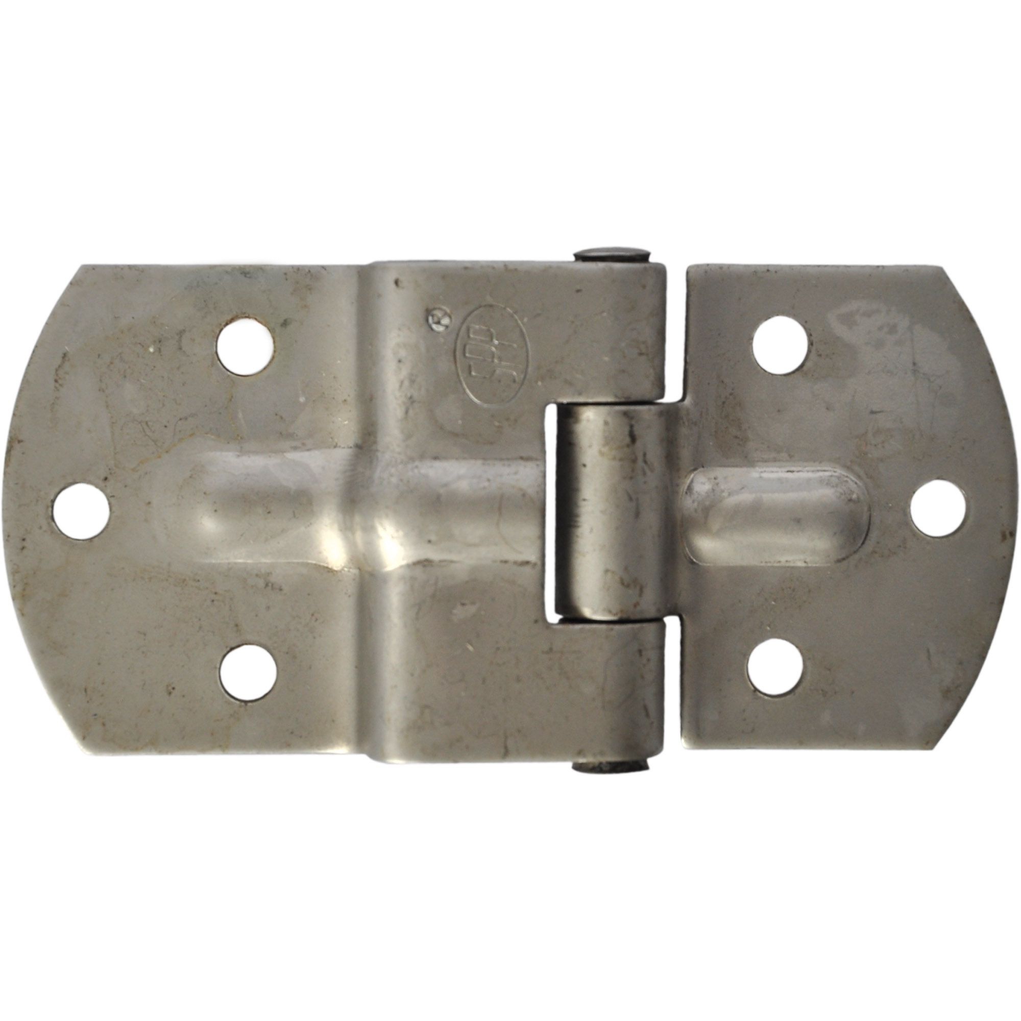 Scharnier Nirosta, Gesamtlänge 125 mm,  Breite Scharnier Nirosta, Gesamtlänge 125 mm,  Breite