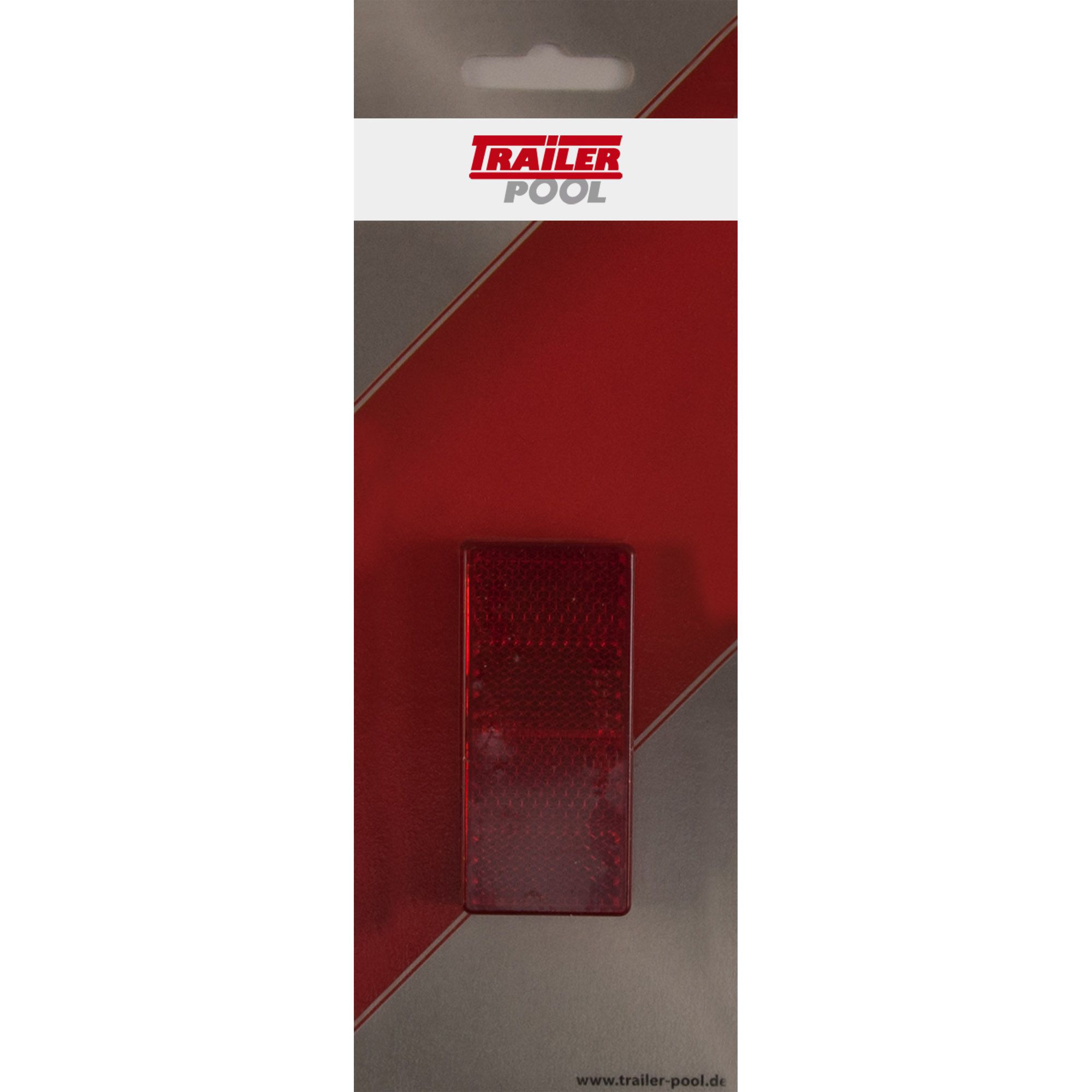 2 x Rückstrahler 69 x 31,5 mm, rot, zum Kleben 2 x Rückstrahler 69 x 31,5 mm, rot, zum Kleben