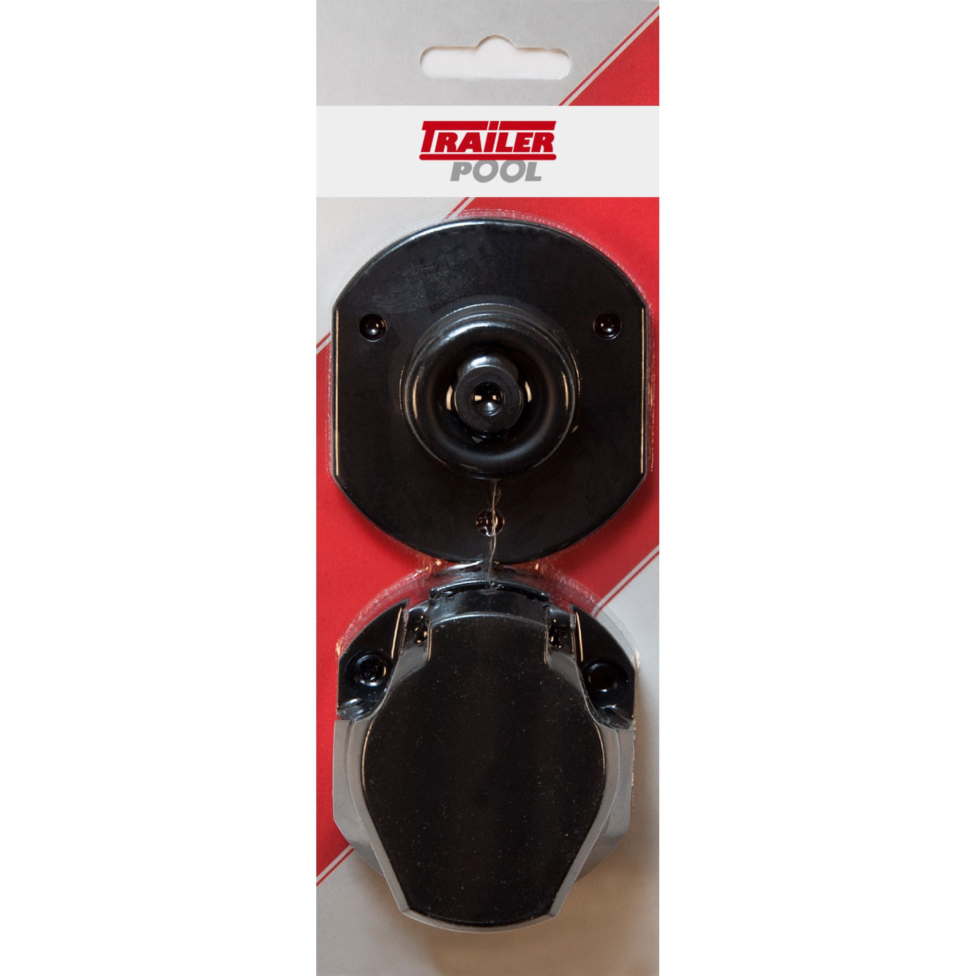 Steckdose 7-polig, 12V, Kunststoff Steckdose 7-polig, 12V, Kunststoff