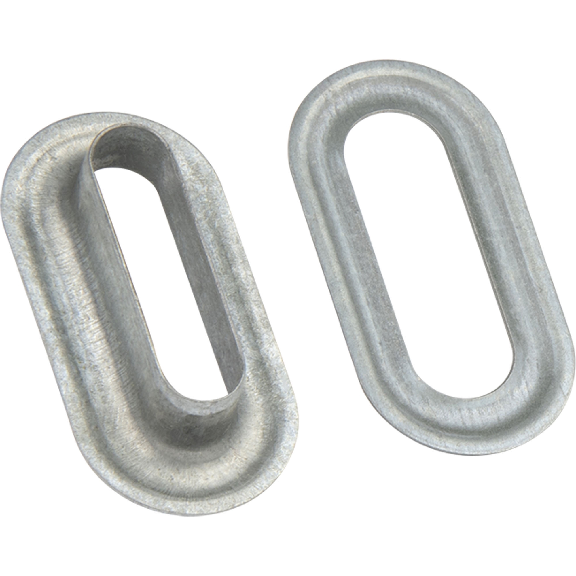 Oval-Schlitzöse, verzinkt, 27 x 7 mm Oval-Schlitzöse, verzinkt, 27 x 7 mm