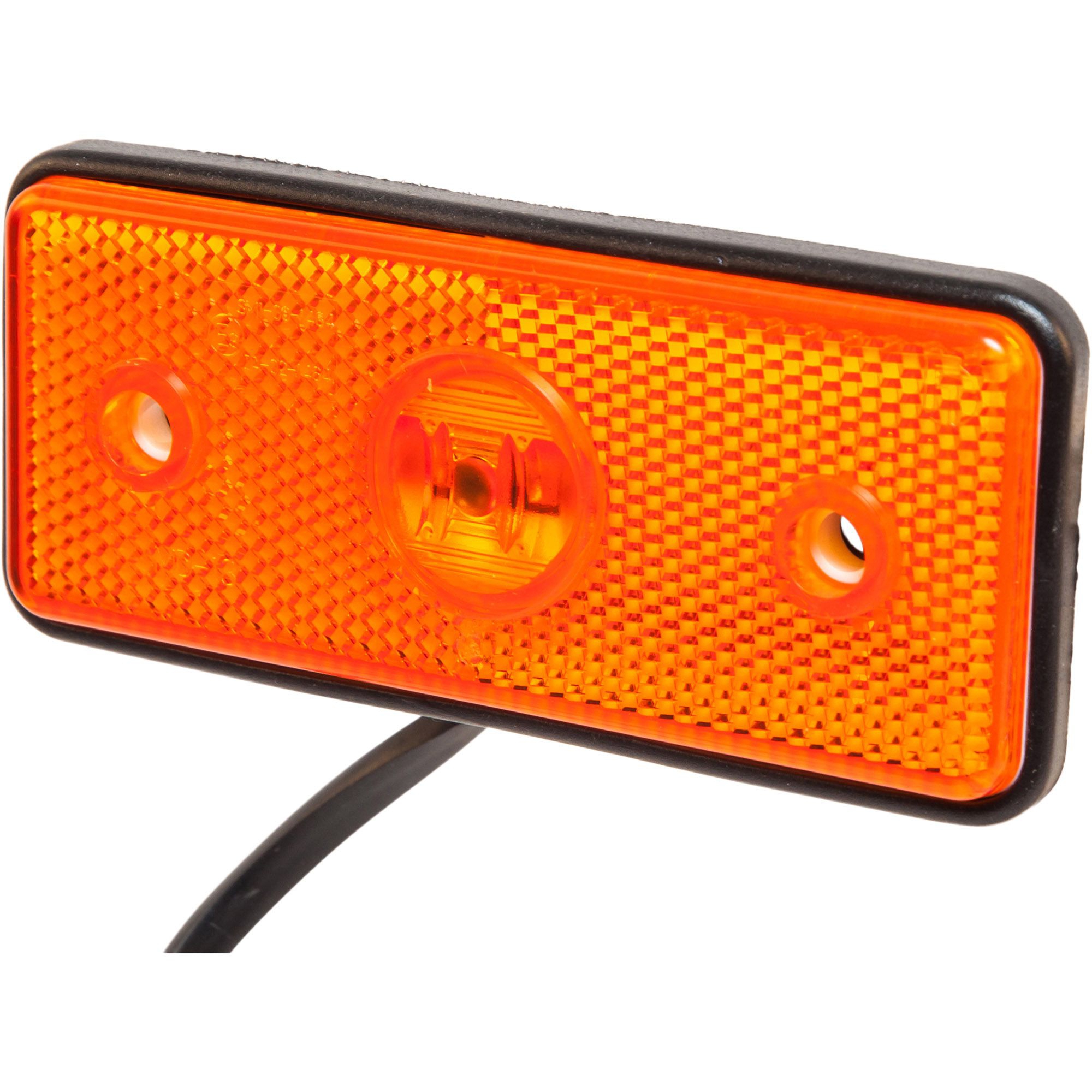 Seitenmarkierungsleuchte LED, gelb, 12-24 Volt