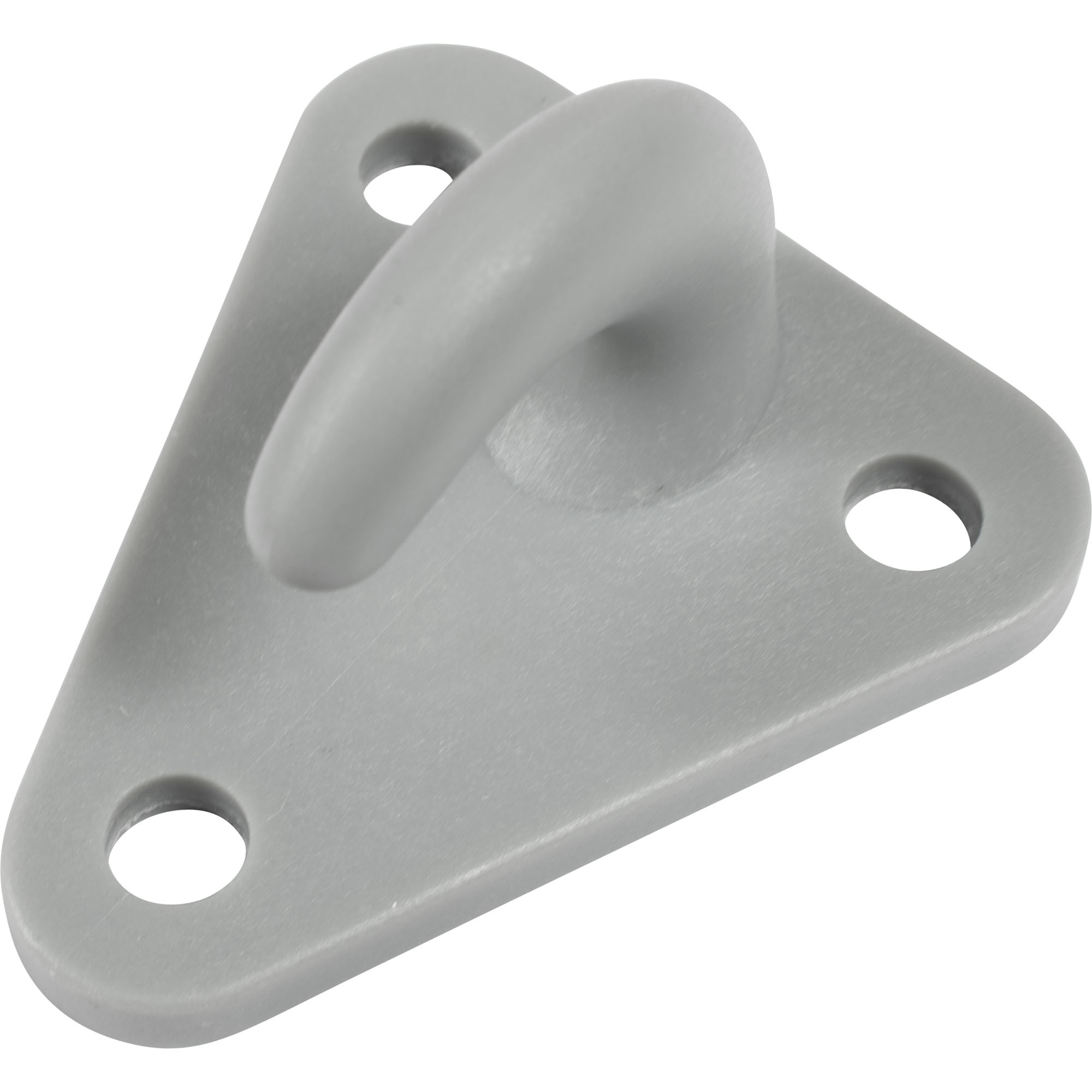 Planenhaken 3-Loch, L 45 mm, LA 32x25 mm, grau Planenhaken 3-Loch, L 45 mm, LA 32x25 mm, grau