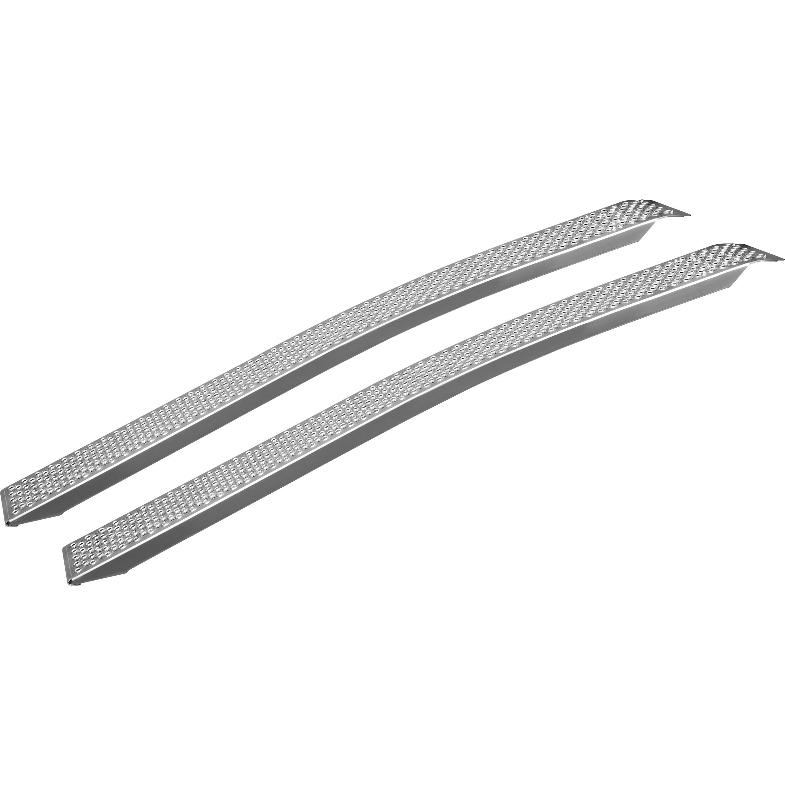 1 Paar Verladeschienen gebogen, Alu, Länge 2000 mm, 400 kg