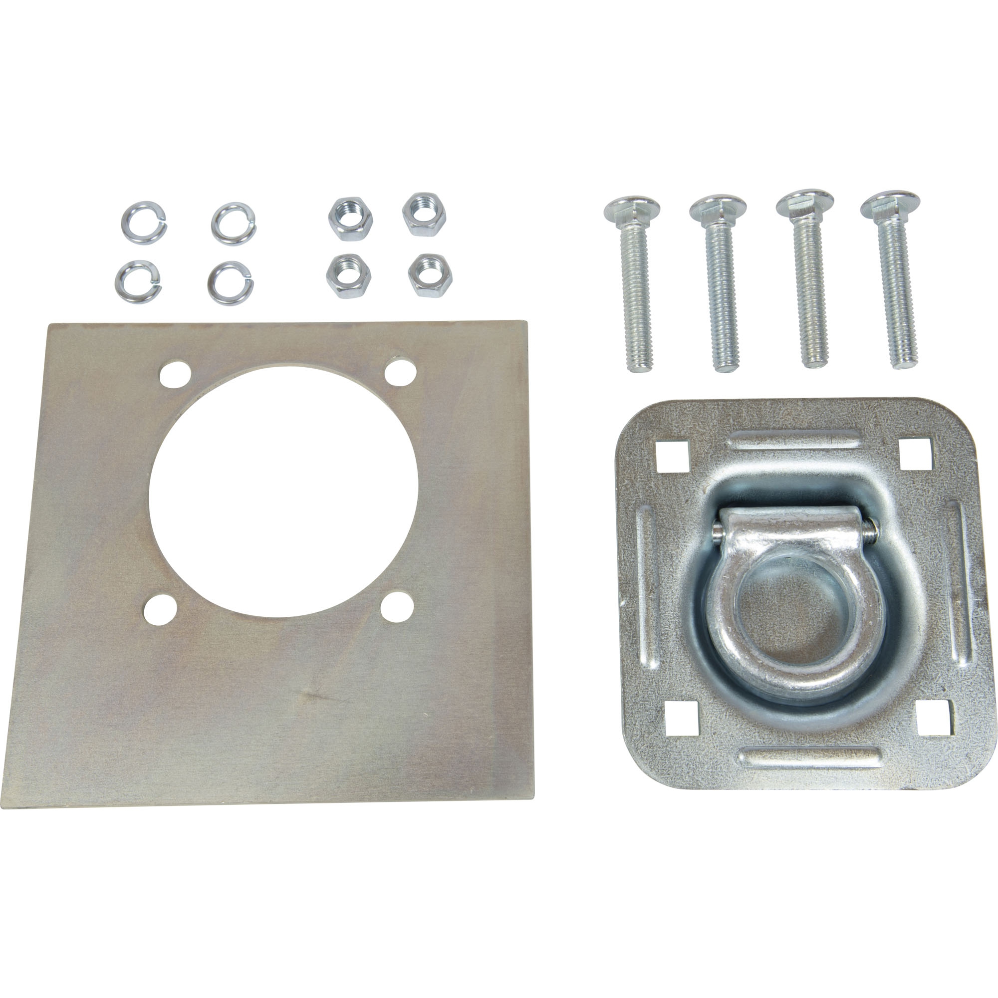 Zurrmulde 1000 daN, 123 x 115 mm