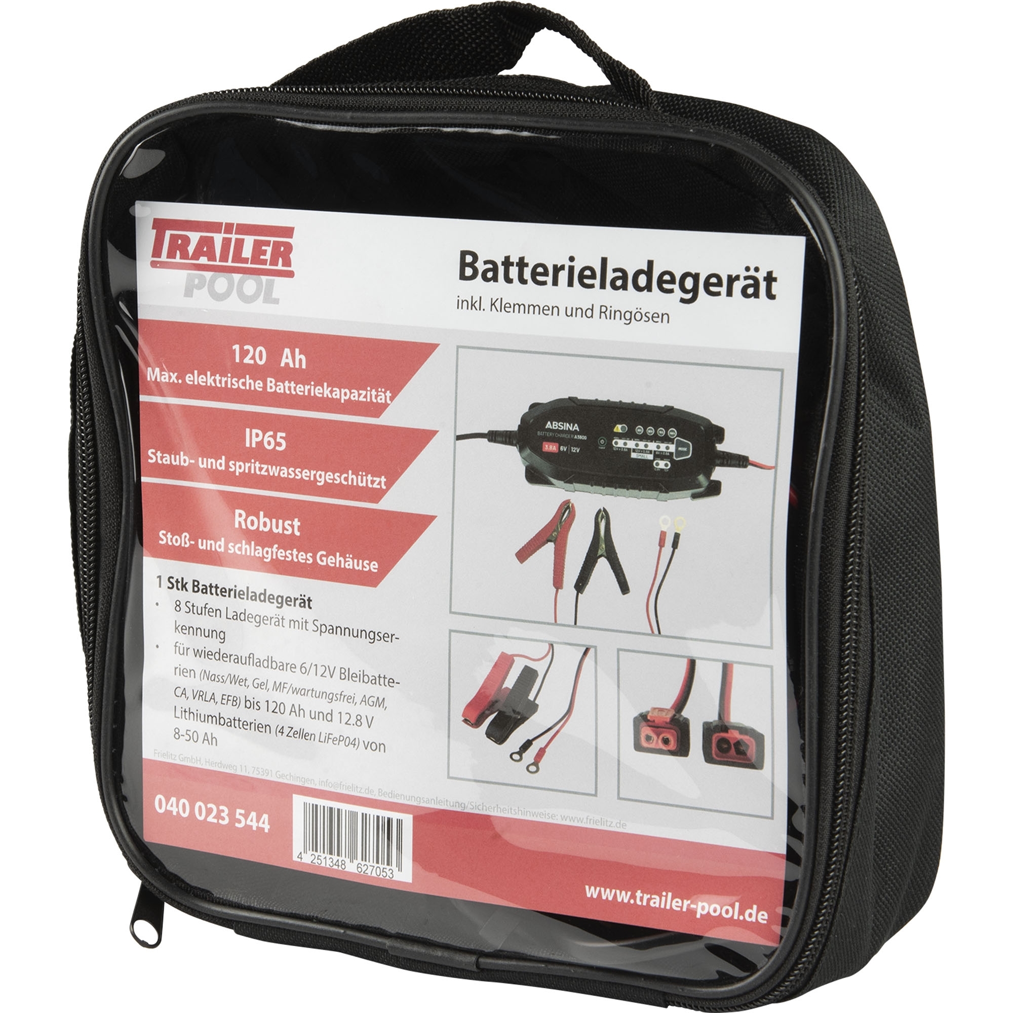 Batterieladegerät A3800, 6 / 12 Volt, 3.8 A Batterieladegerät A3800, 6 / 12 Volt, 3.8 A