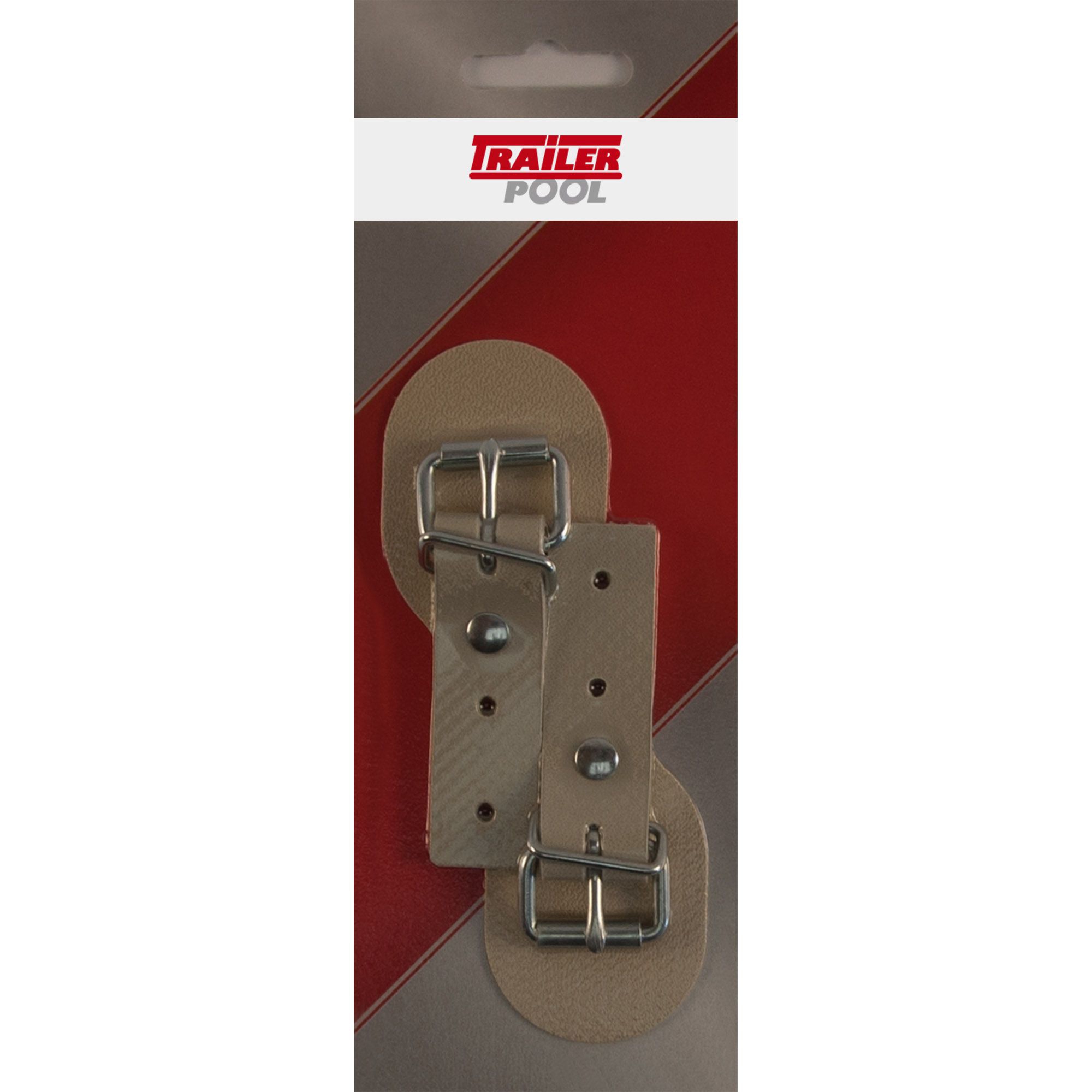 2er-Set Schnallkappe mit Scheuerunterlage 85x20 mm
