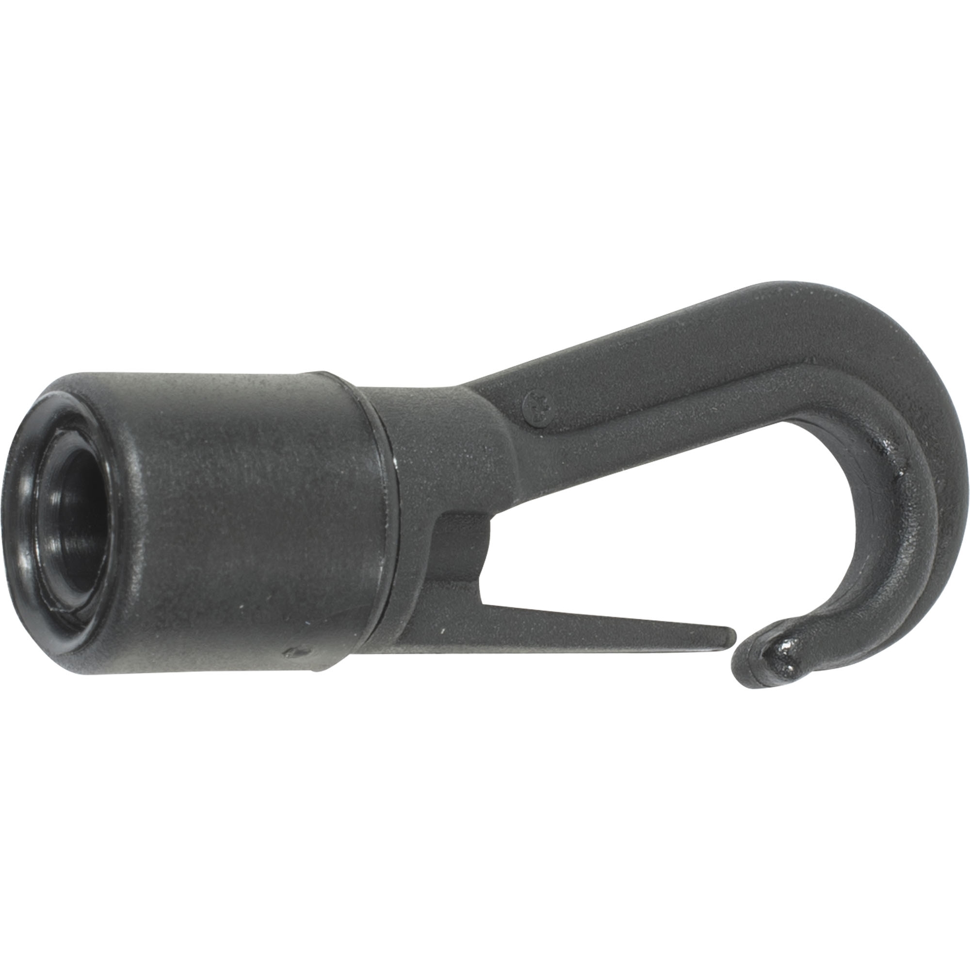 Karabinerhaken für Expanderseil, Kunststoff, Seil-Ø 6 mm