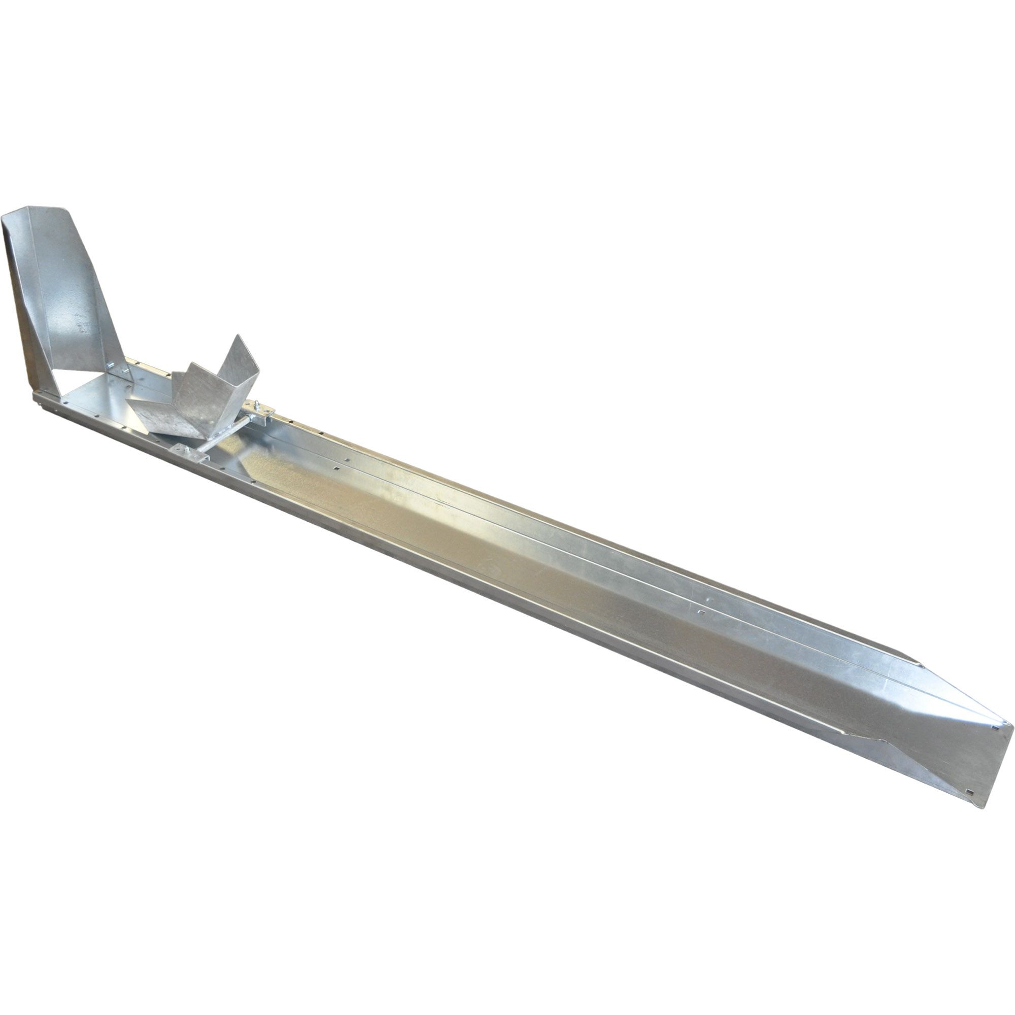 Motorradstandschiene, L 2000 mm, Wippe + Anschlag Motorradstandschiene, L 2000 mm, Wippe + Anschlag