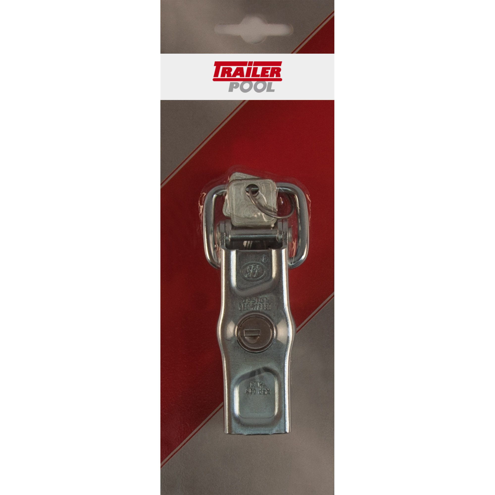 Excenterverschluss kurz, verzinkt, mit Schloss, Excenterverschluss kurz, verzinkt, mit Schloss,