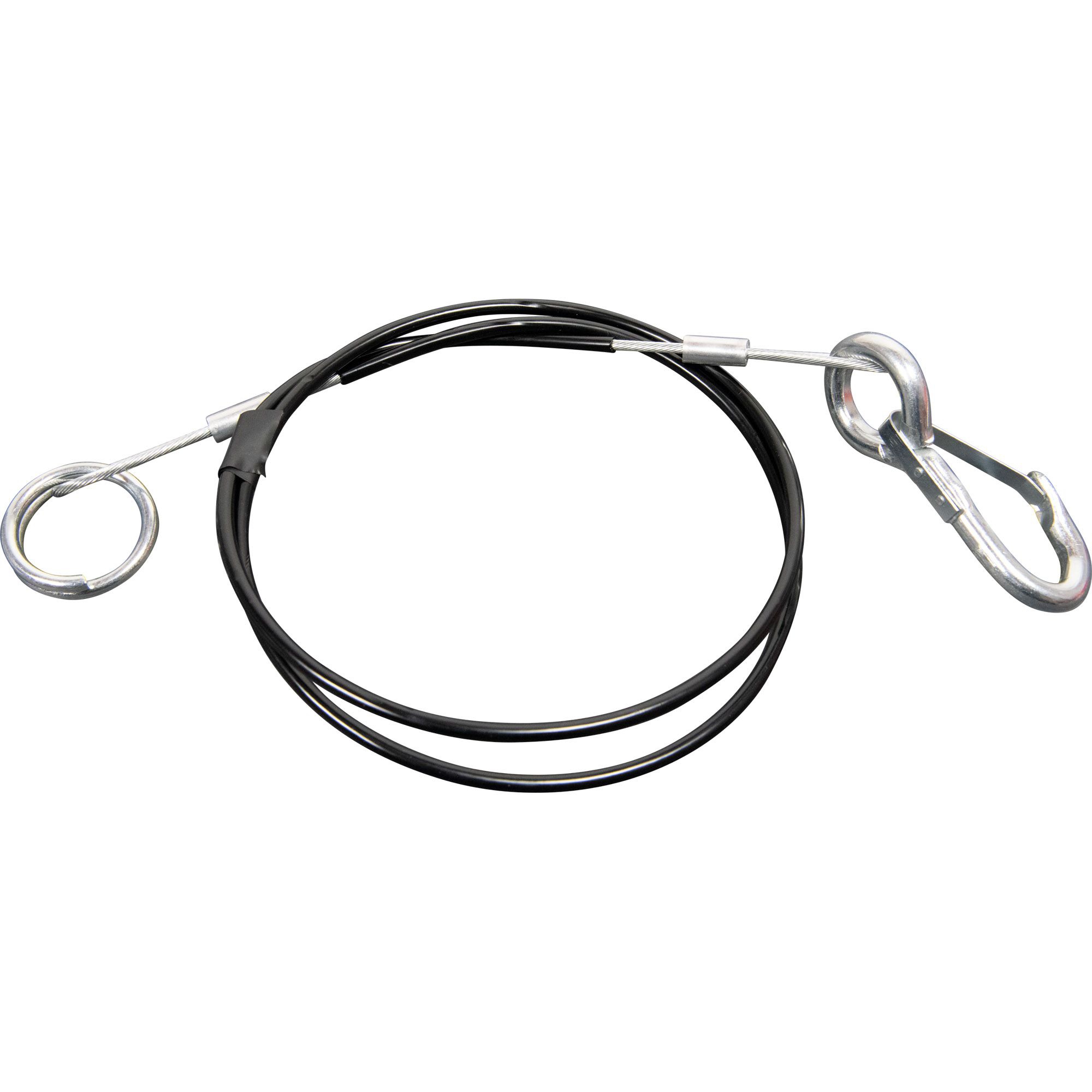 Abreißseil mit Ring, Länge 1500 mm, schwarz Abreißseil mit Ring, Länge 1500 mm, schwarz