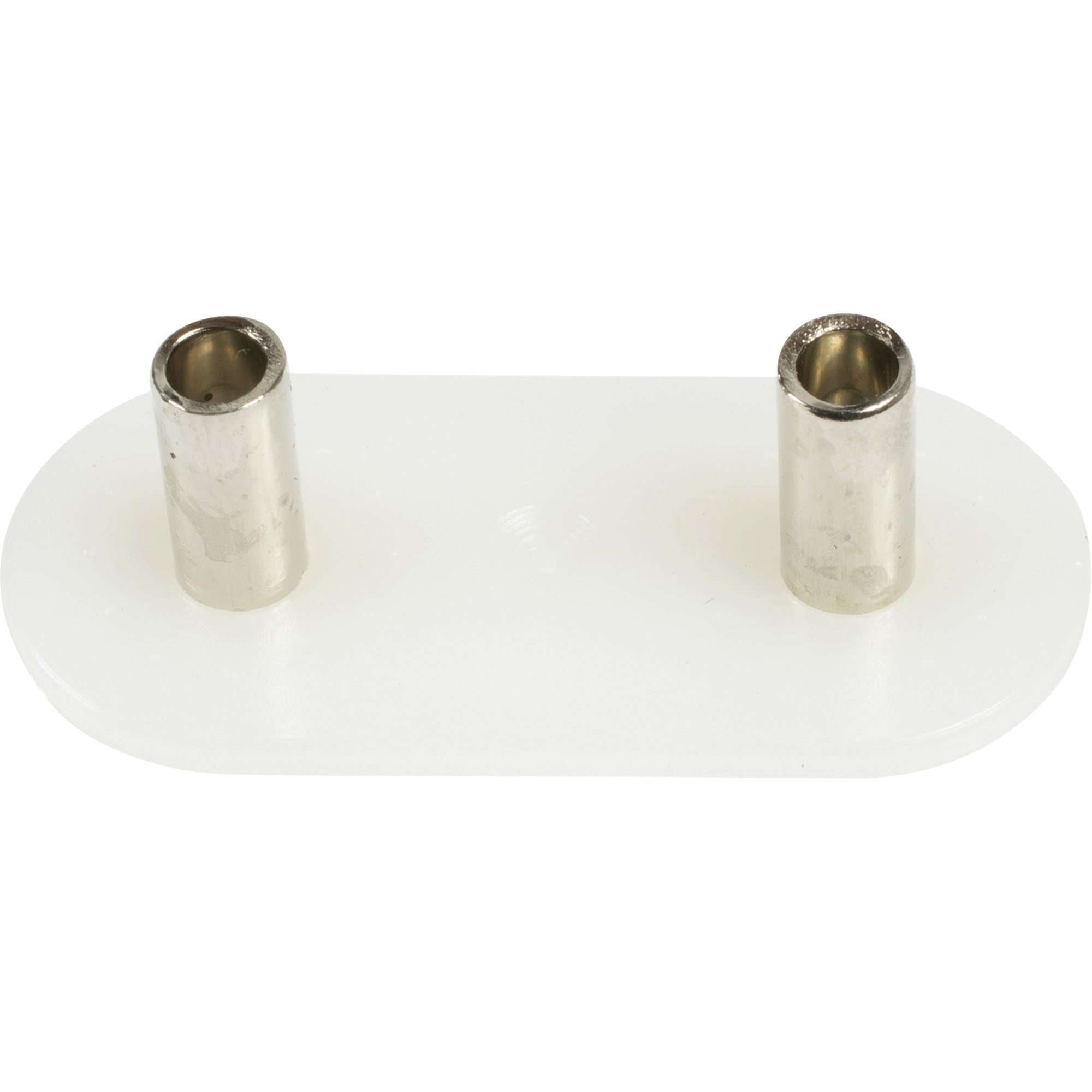 Planenhaken Nietunterlage Kunststoff weiß Planenhaken Nietunterlage Kunststoff weiß