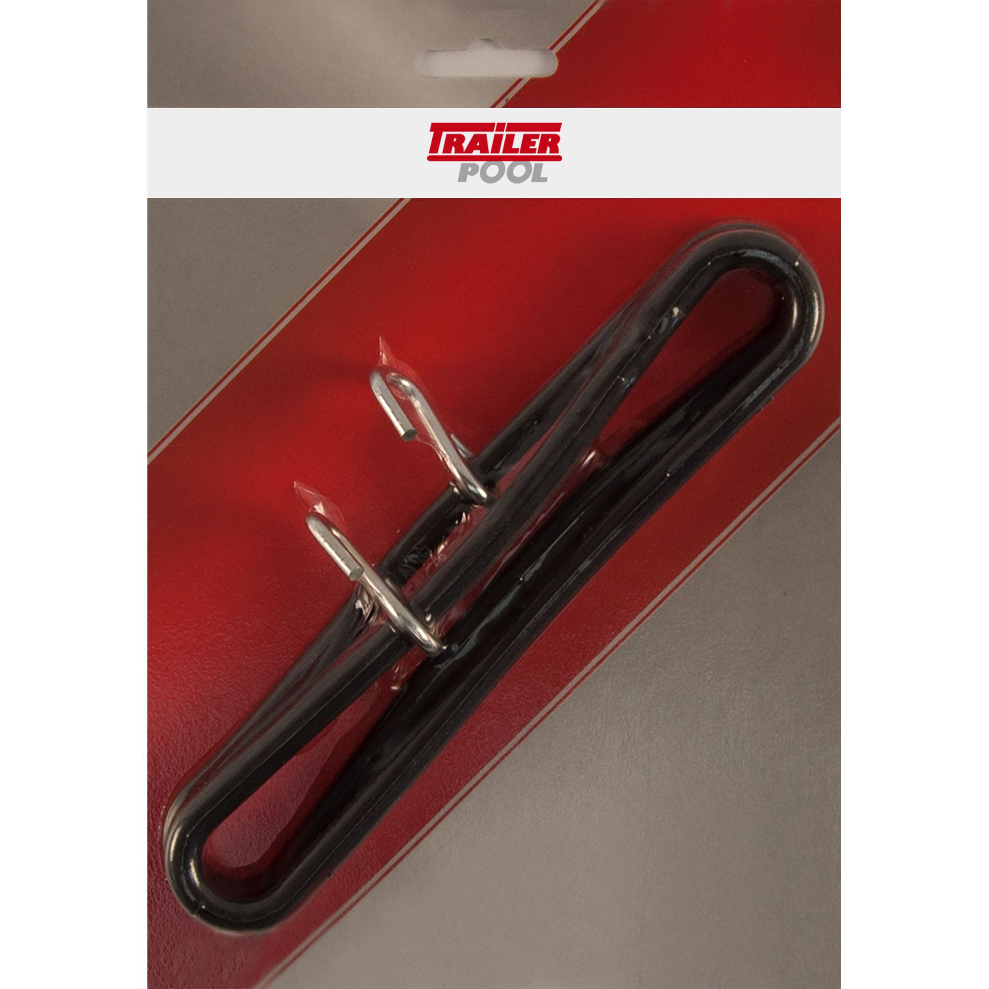 2 x Gummispannring mit Haken, L 200 mm, Ø 8 mm 2 x Gummispannring mit Haken, L 200 mm, Ø 8 mm