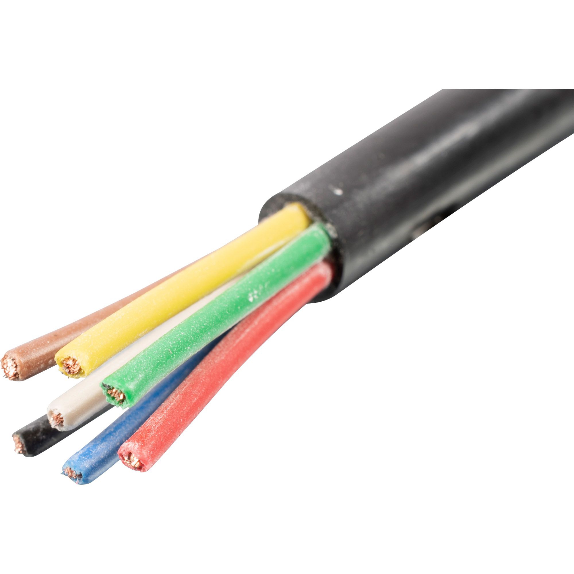 Fahrzeugleitung, 7-adrig, 1,0 mm², Preis pro Meter Fahrzeugleitung, 7-adrig, 1,0 mm², Preis pro Meter