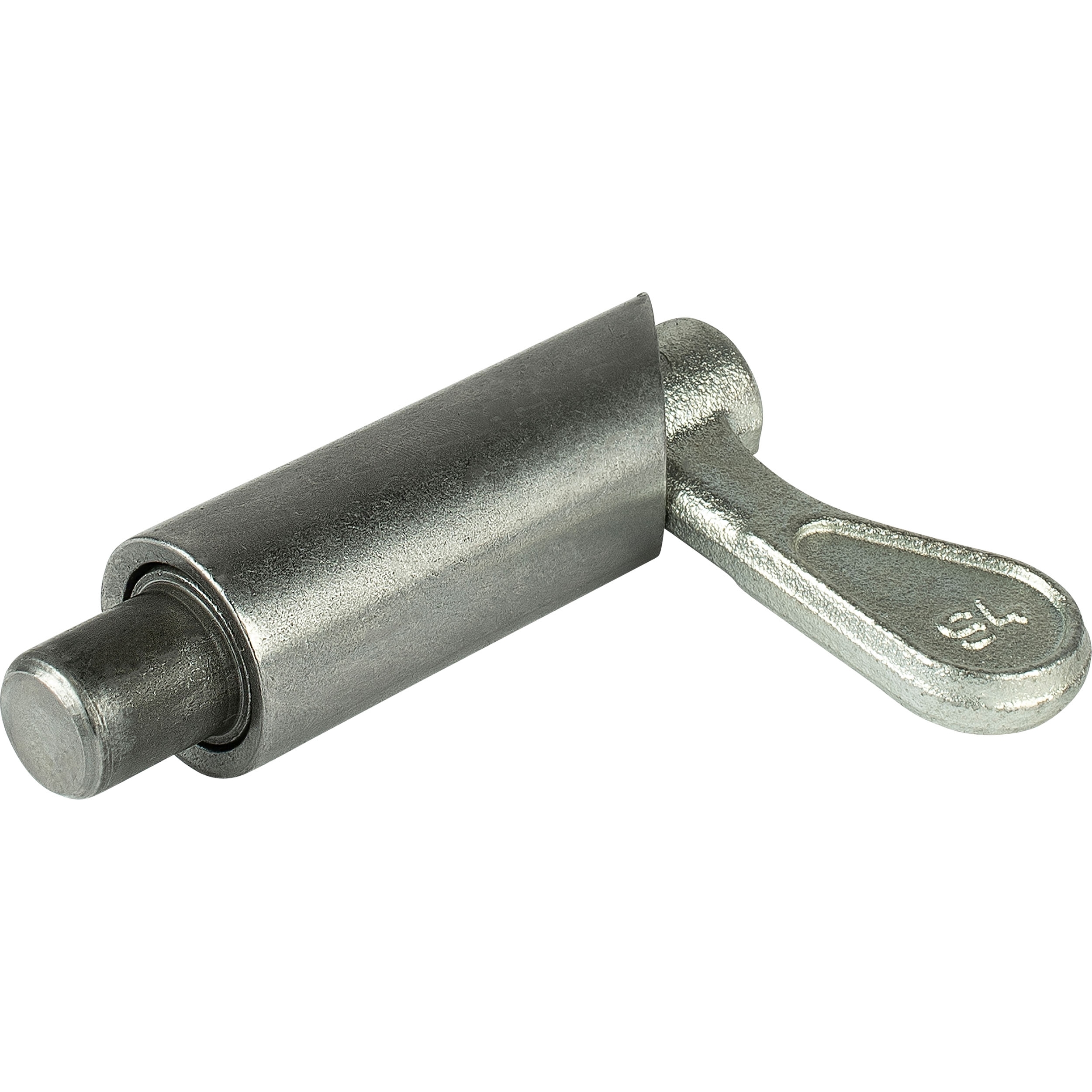 Federriegel, z. anschweißen, Bolzendurchm. 12 mm