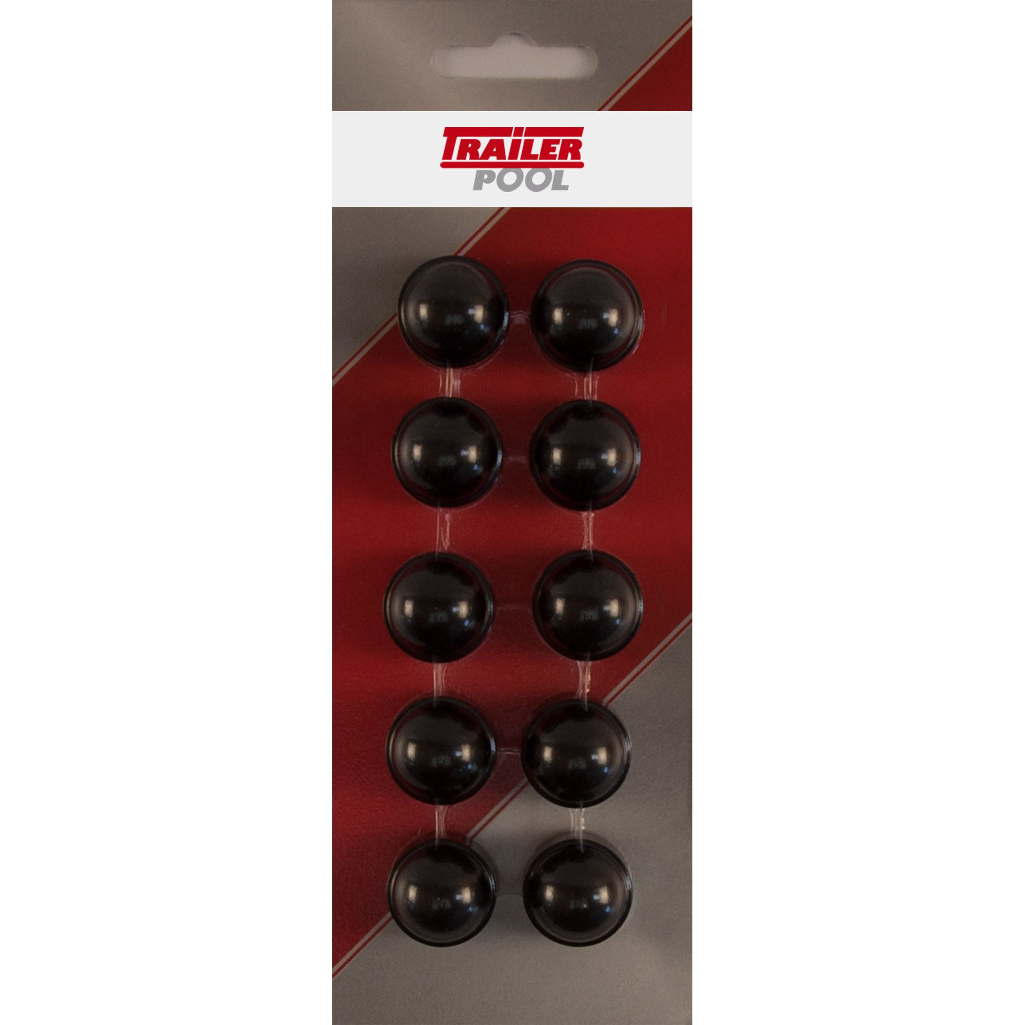 10 x Sechskant-Schutzkappe f. Schraube M10 SW 17mm 10 x Sechskant-Schutzkappe f. Schraube M10 SW 17mm