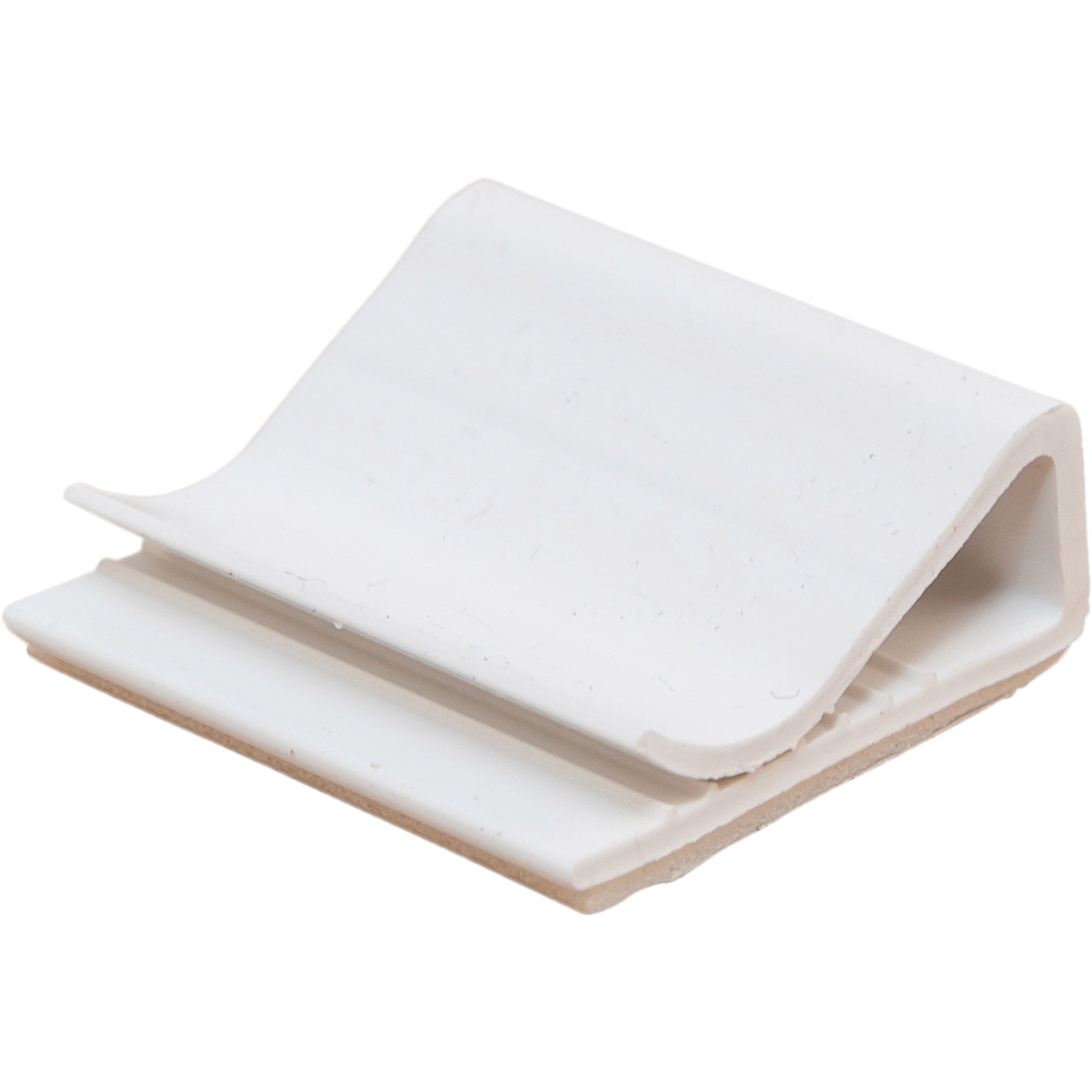 Flachband-Kabelklemme mit Klebesockel 30 x 26 mm Flachband-Kabelklemme mit Klebesockel 30 x 26 mm