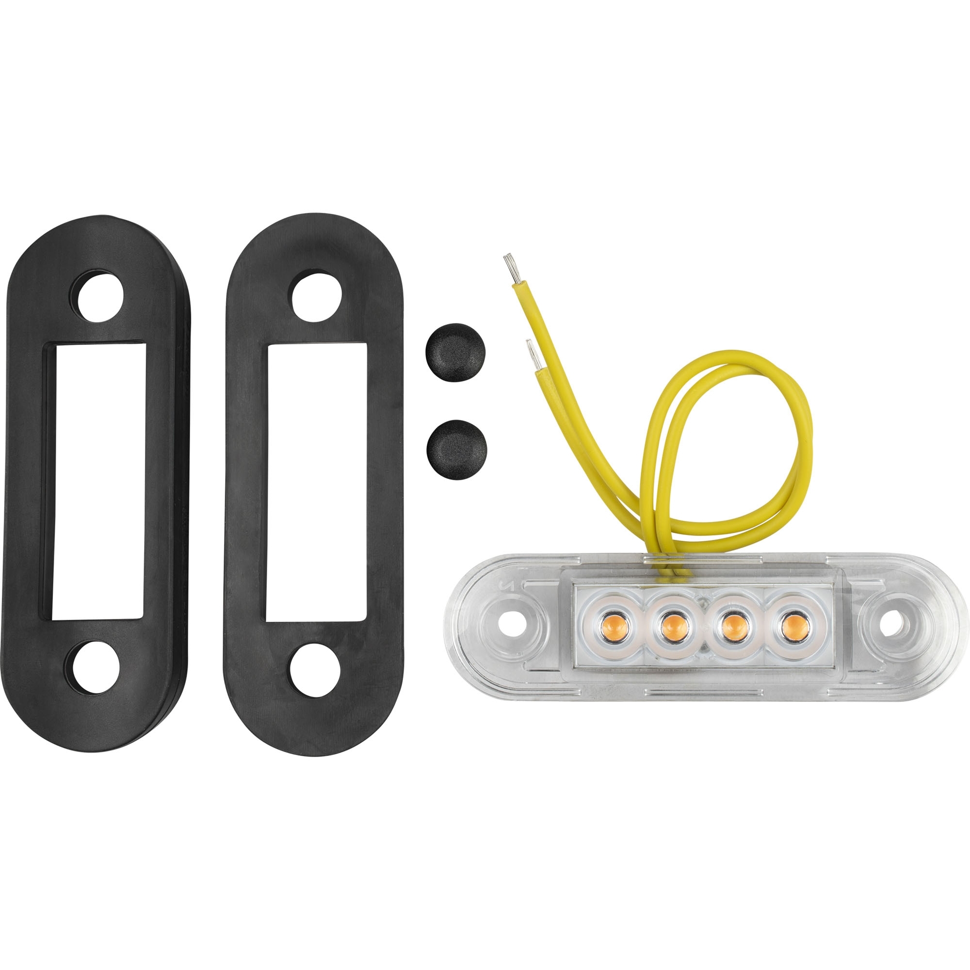 Seitenmarkierungsleuchte LED, gelb, 12-36 V