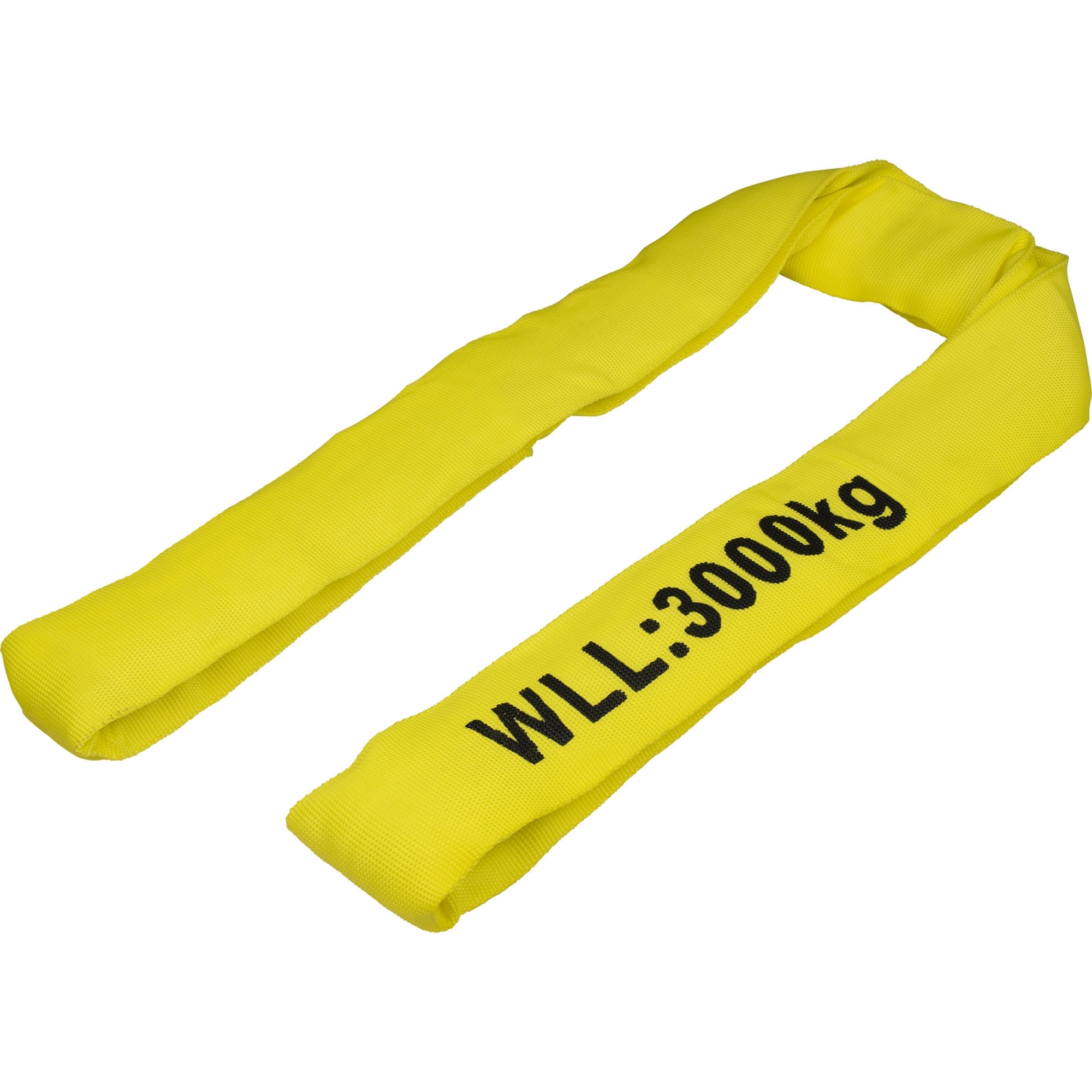 Rundschlinge 3000 kg, L 2500 mm, U 5000 mm, gelb Rundschlinge 3000 kg, L 2500 mm, U 5000 mm, gelb