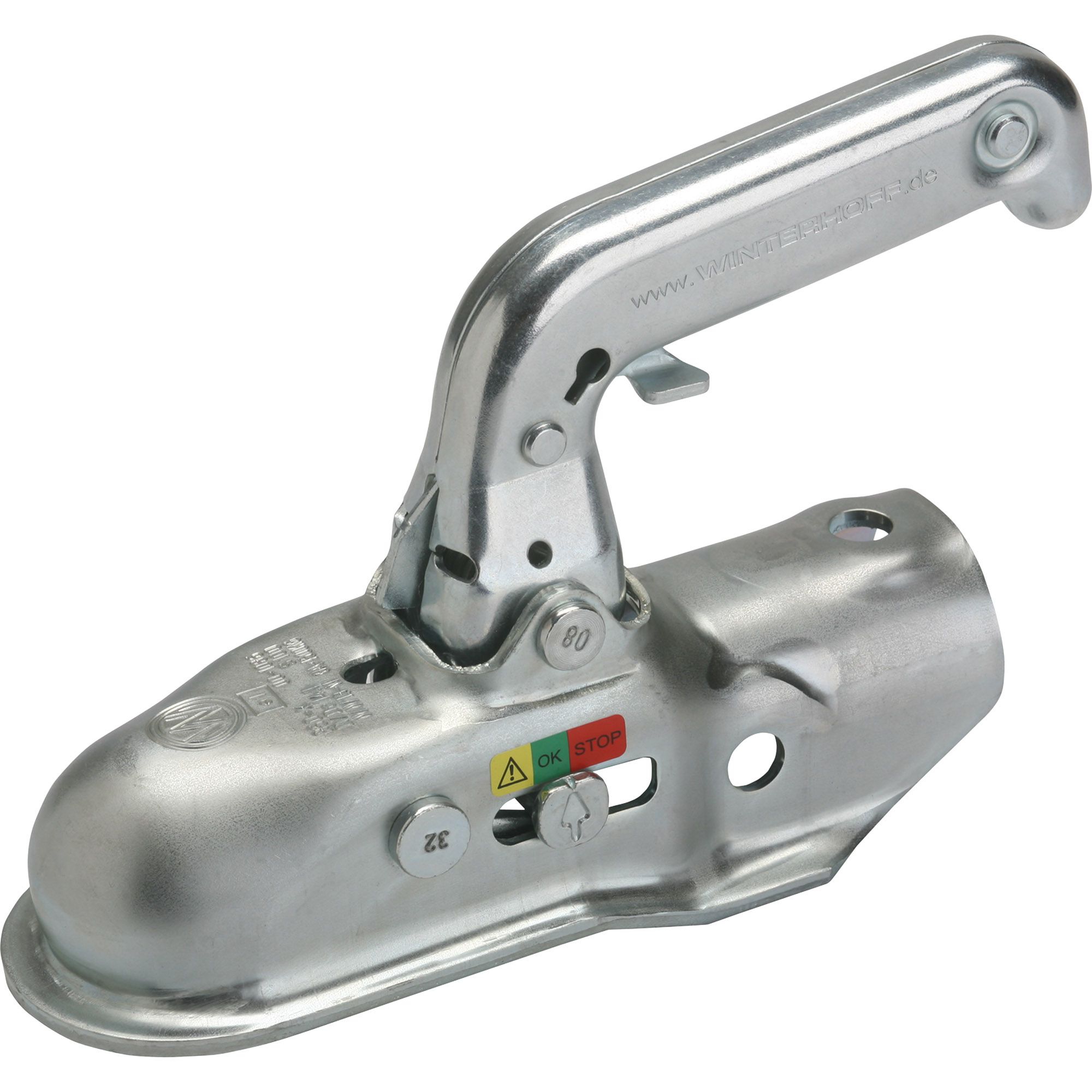 Kugelkupplung, 800 kg, WW 80 R-A, Ø 45 mm