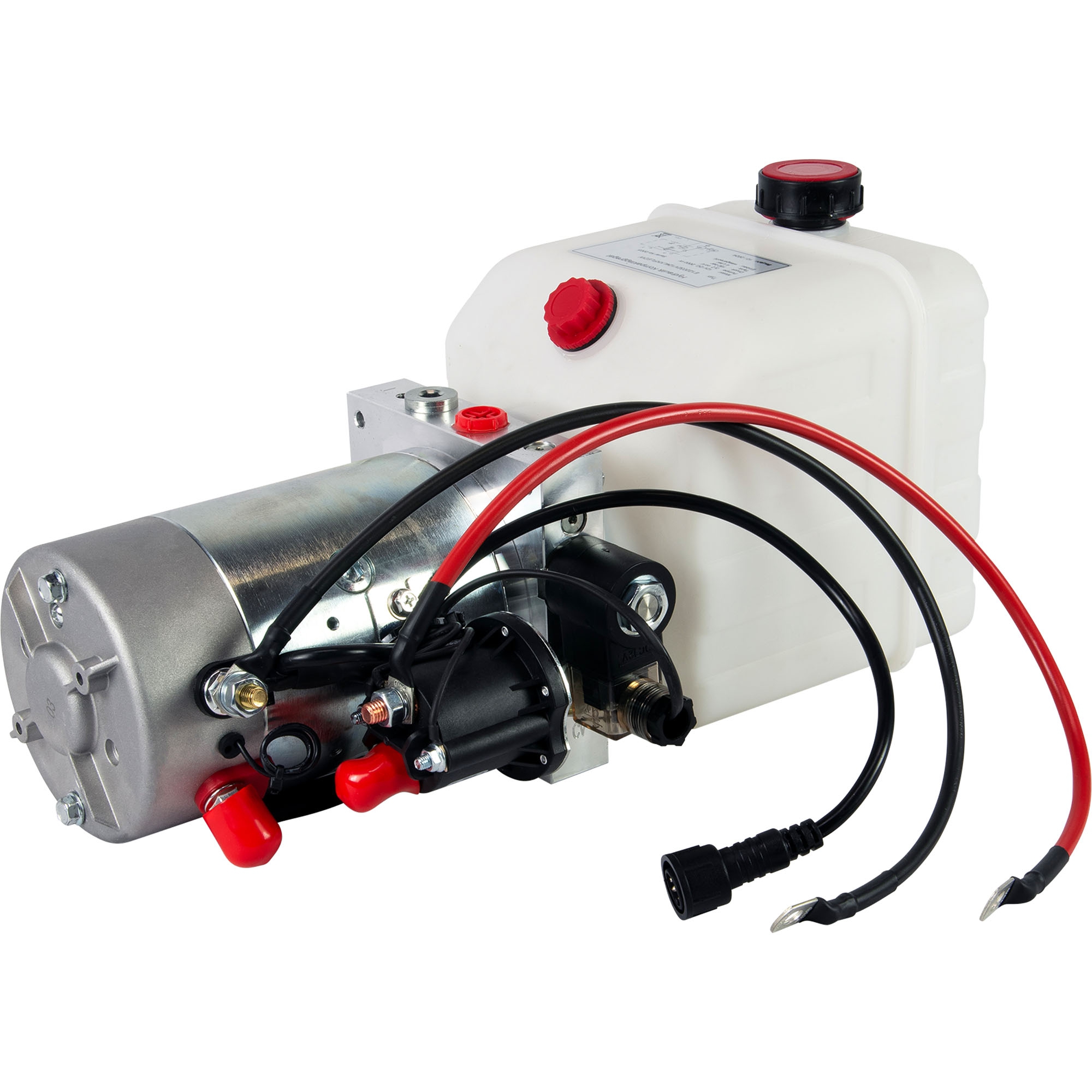 Elektrohydraulik Kompaktaggregat 12V, einfachwirkend, 4L Elektrohydraulik Kompaktaggregat 12V, einfachwirkend, 4L