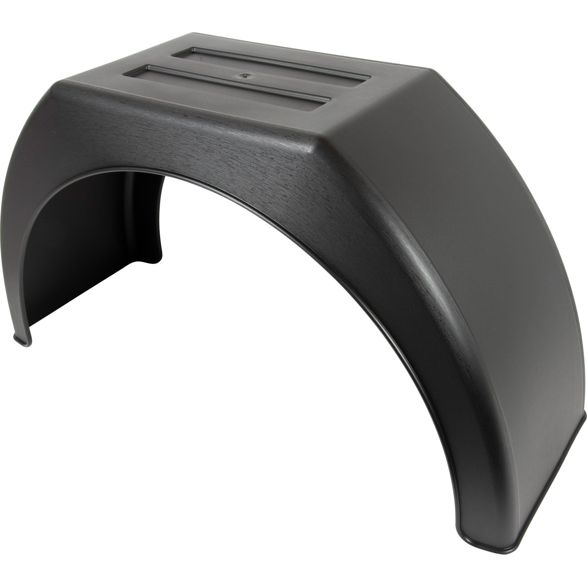 Einachs-Kotflügel eckig, Kunststoff, B 300 mm