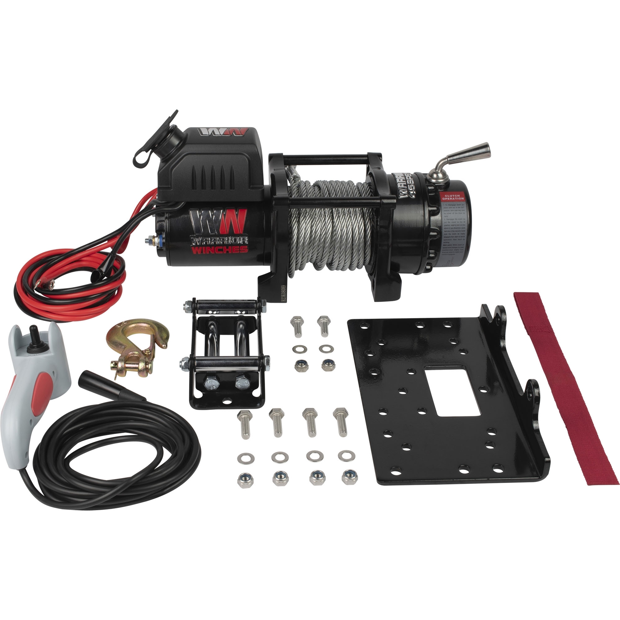 Elektrische Seilwinde, 12 V Zugkr. 2041 kg Elektrische Seilwinde, 12 V Zugkr. 2041 kg