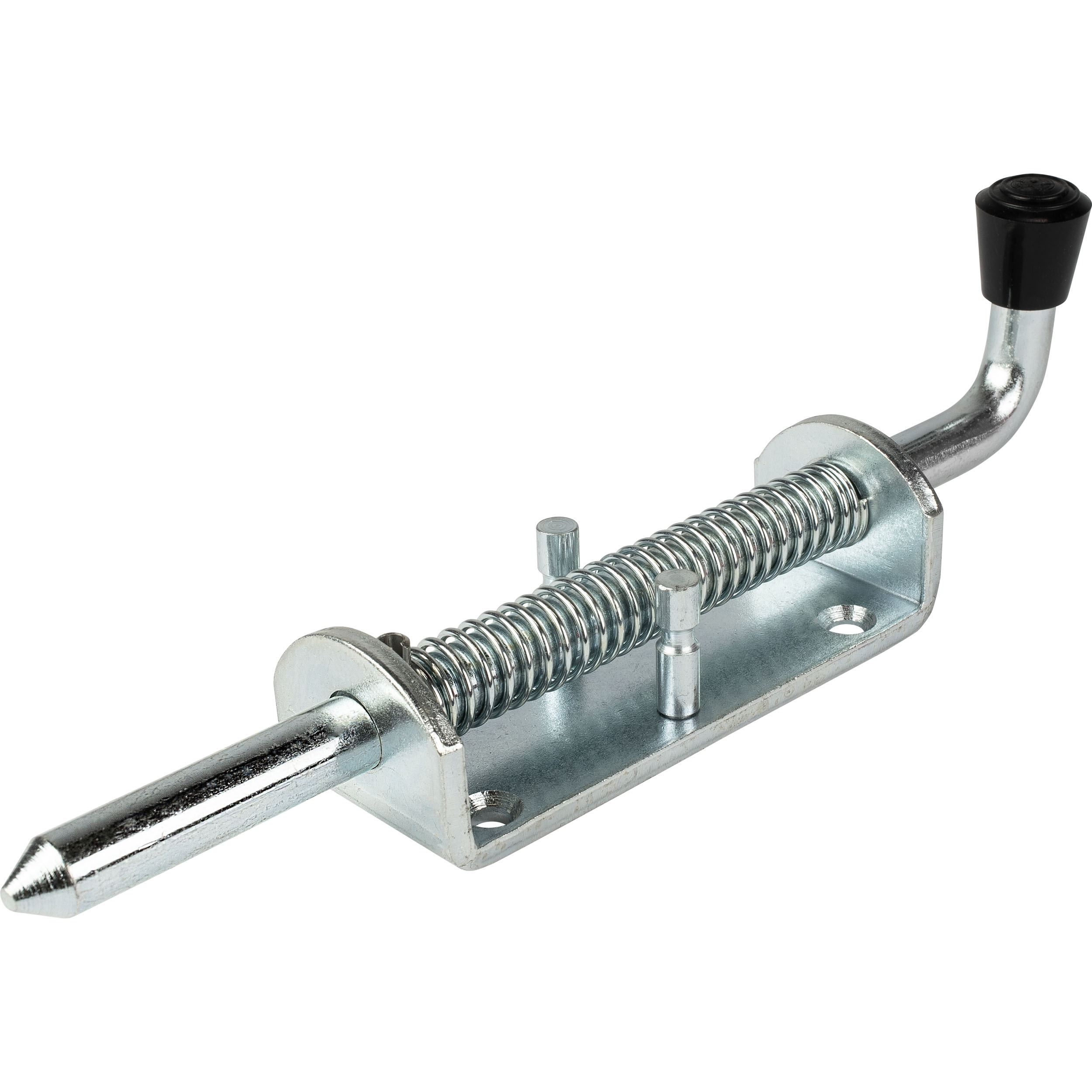 Federriegel verzinkt mit Arretierung Federriegel verzinkt mit Arretierung