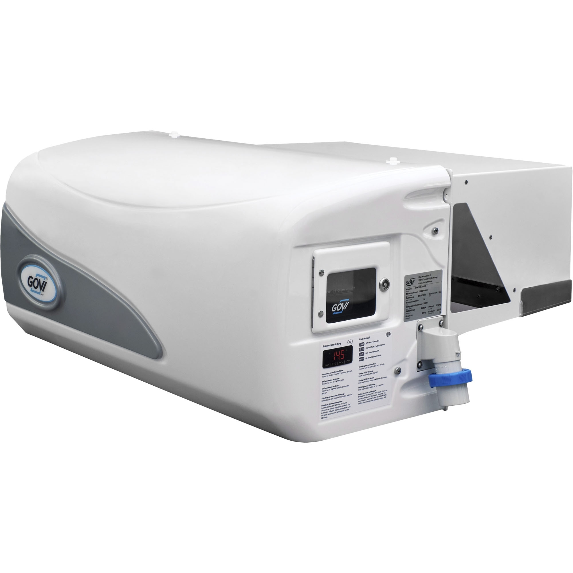 Anhängerkühlgerät GOVI, 2050 Watt Anhängerkühlgerät GOVI, 2050 Watt