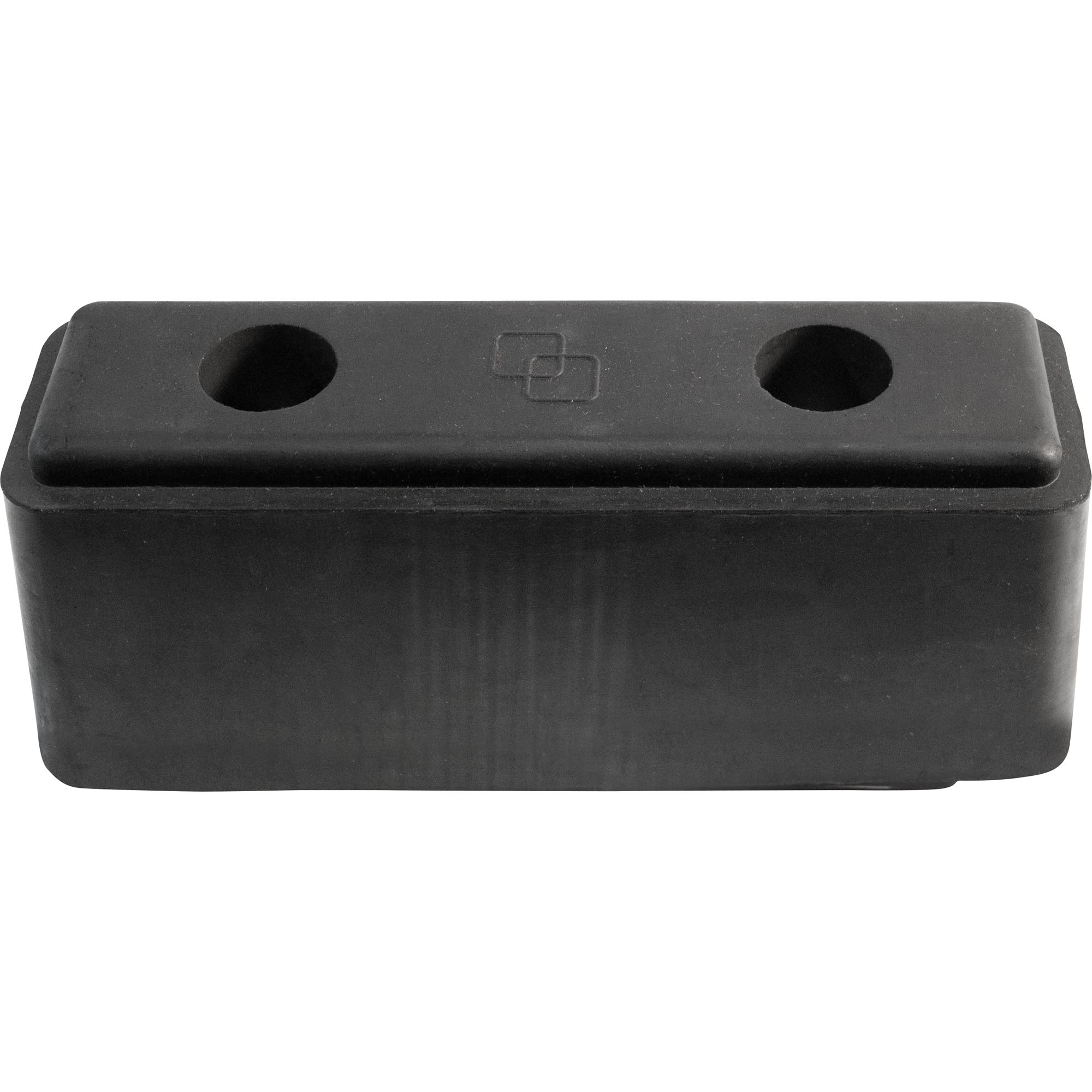 Rammpuffer, 2-Loch, 245 x 80 x 90 mm